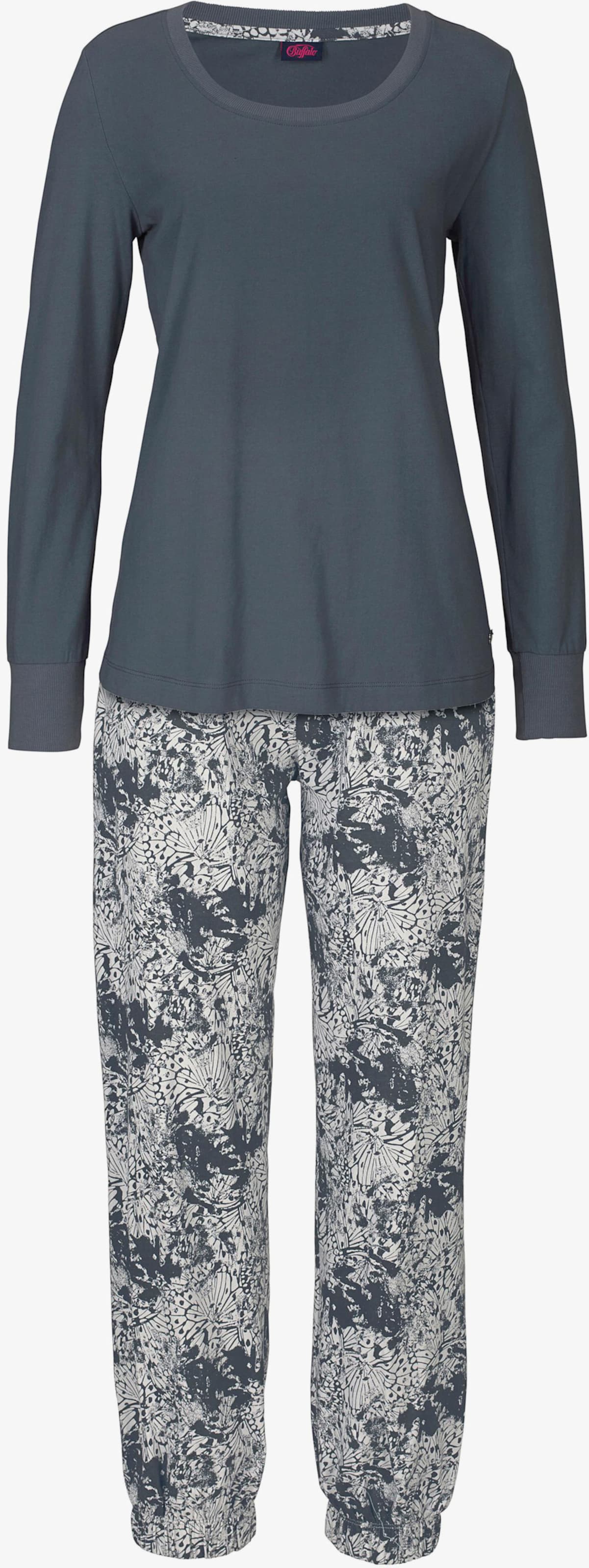 Buffalo Pyjama - anthrazit