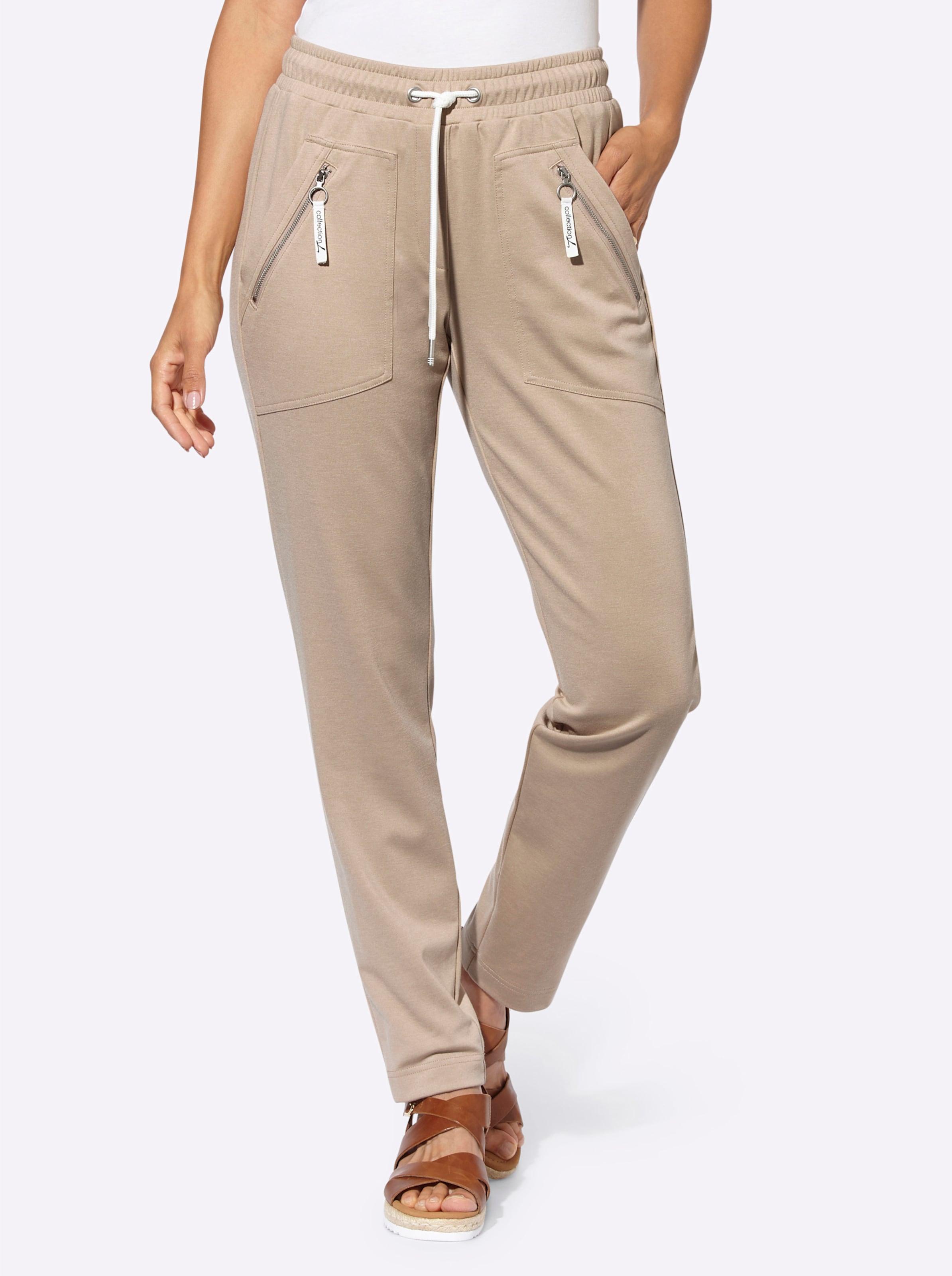 Sheego Damen Beige Schlupfhose - Bild 3