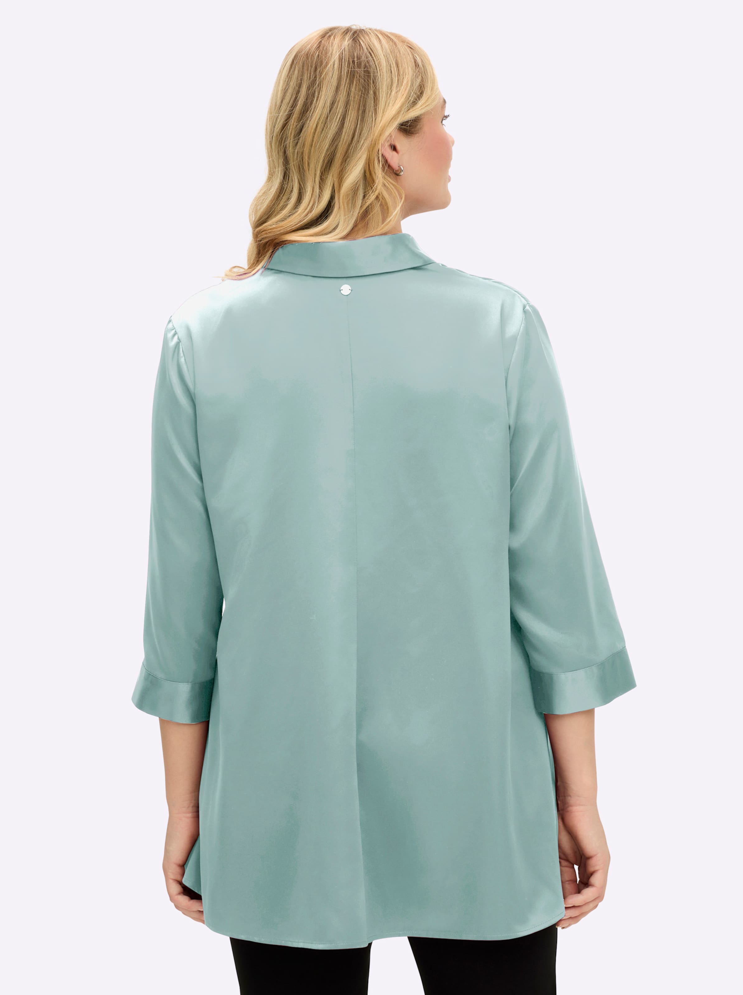 Satinbluse