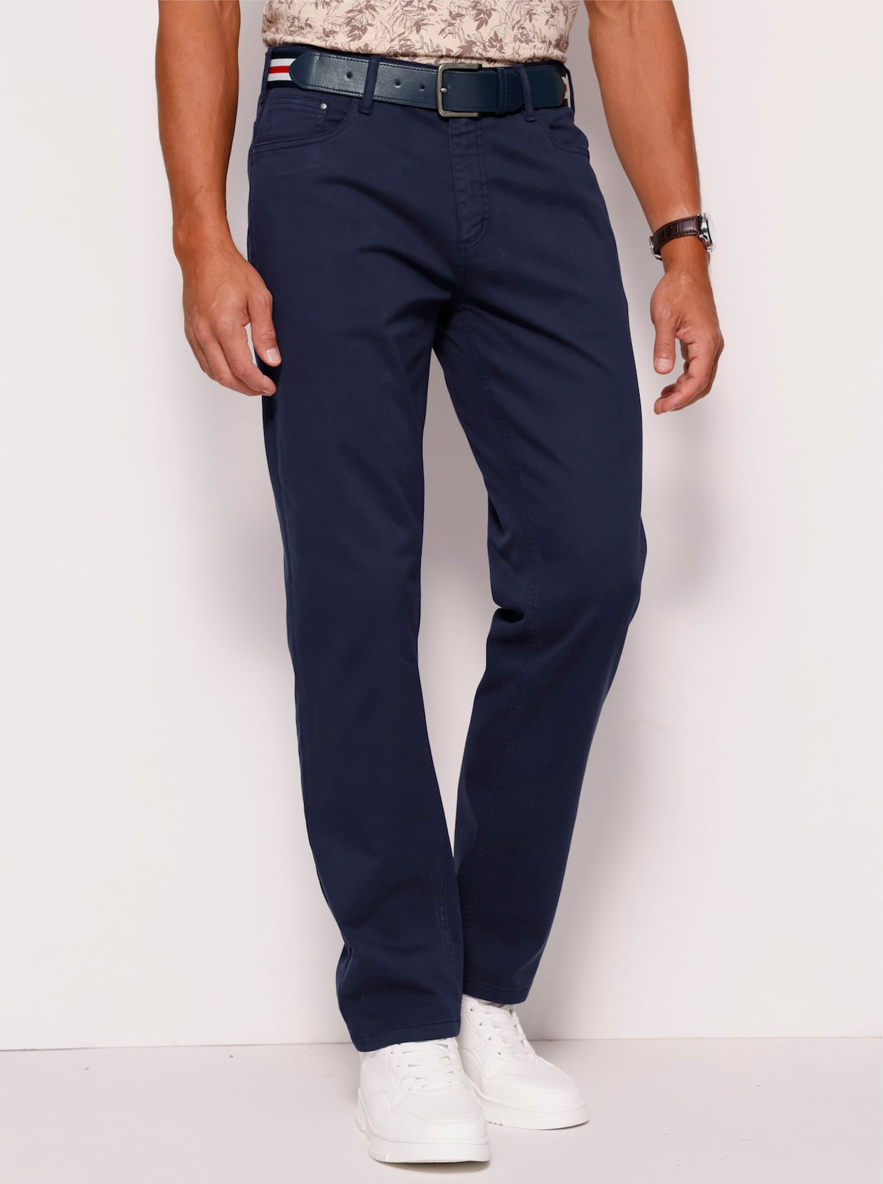 5-Pocket-Jeans - marine