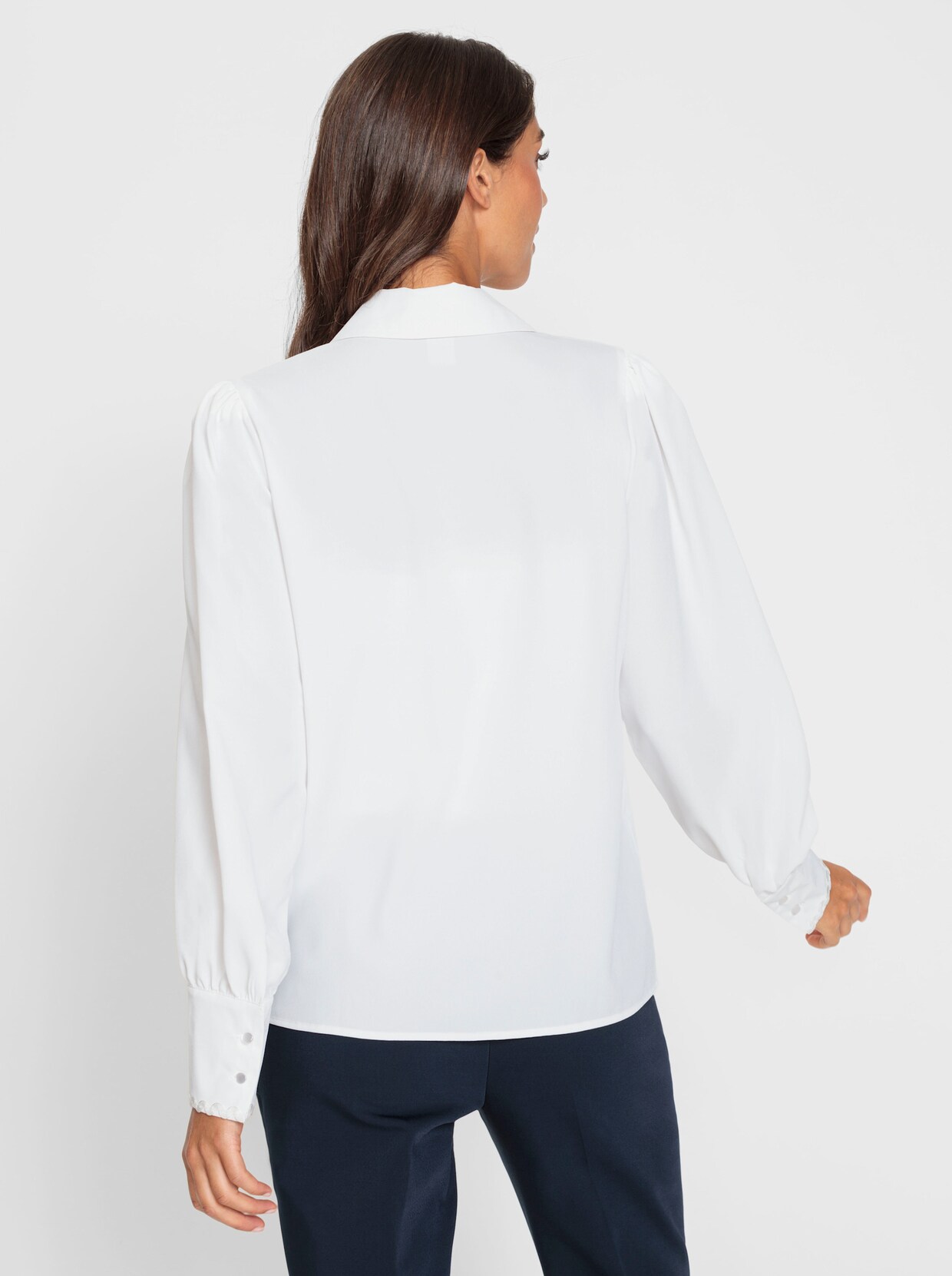 heine Blouse met lange mouwen - ecru