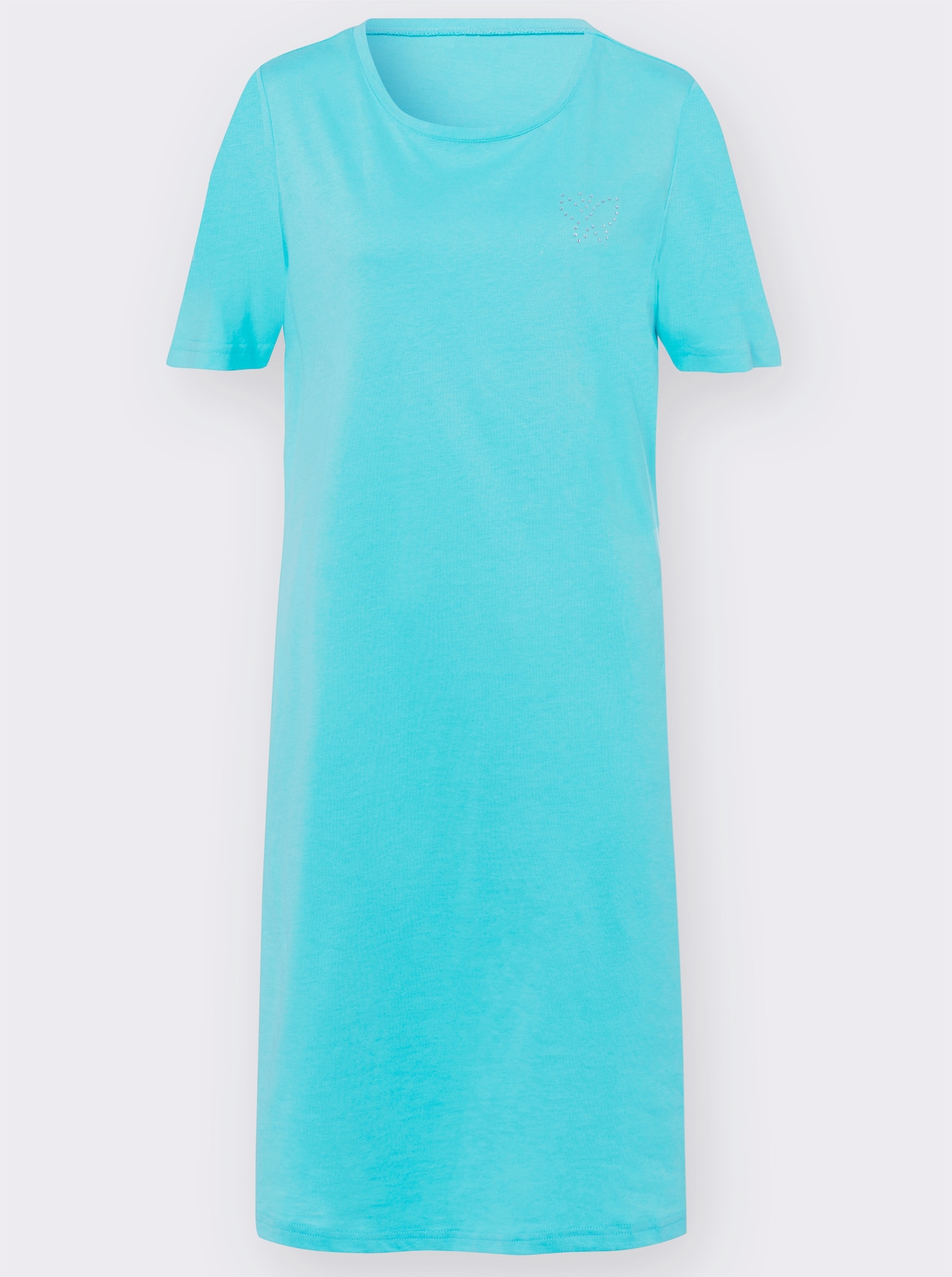 Shirtkleid - aquamarine