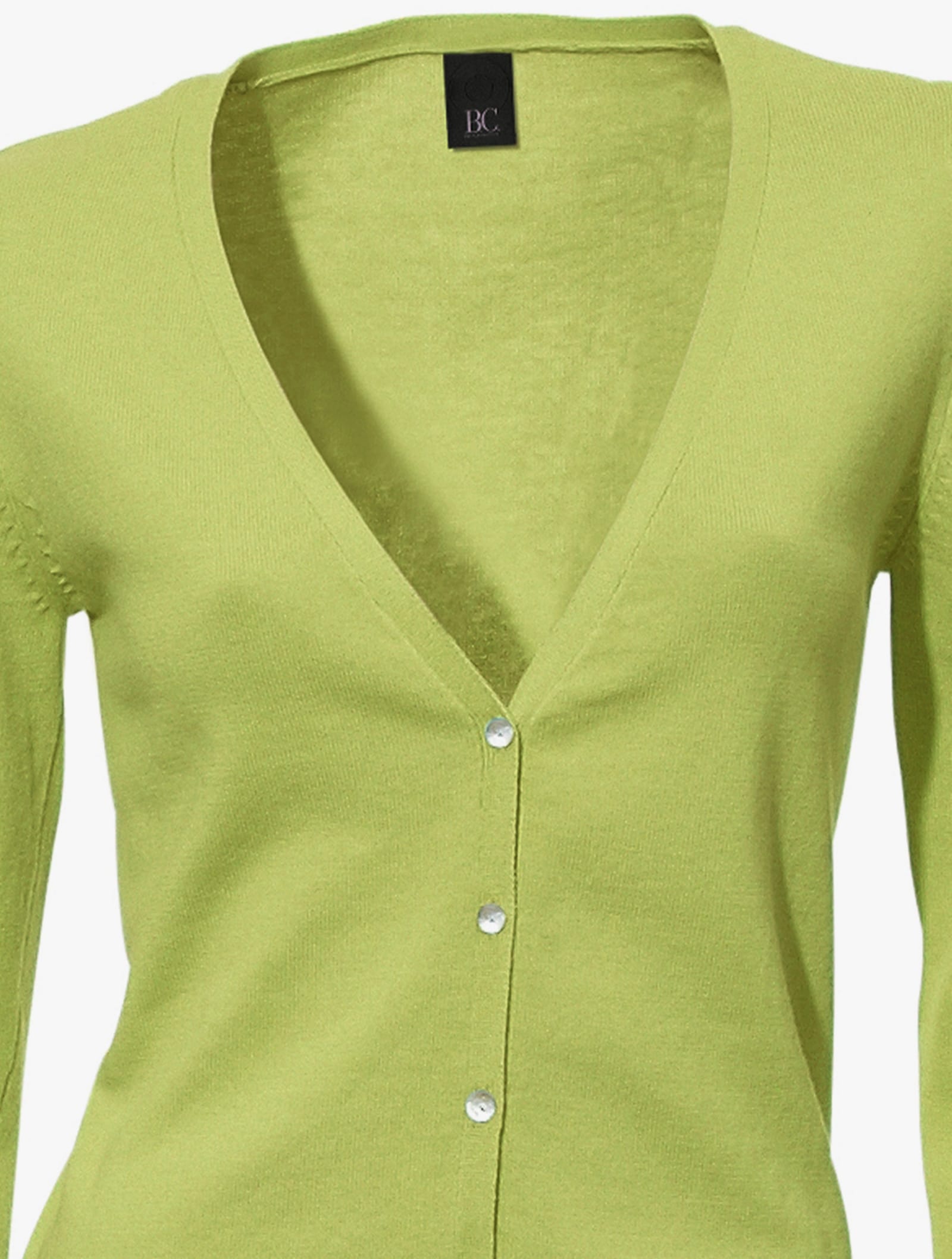 heine Feinstrickjacke im Cardigan-Style - kiwi