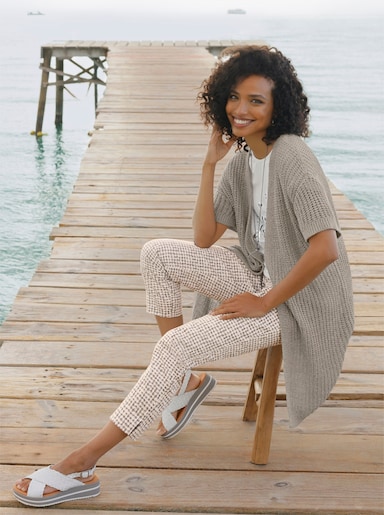 heine Cardigan - hellgrau