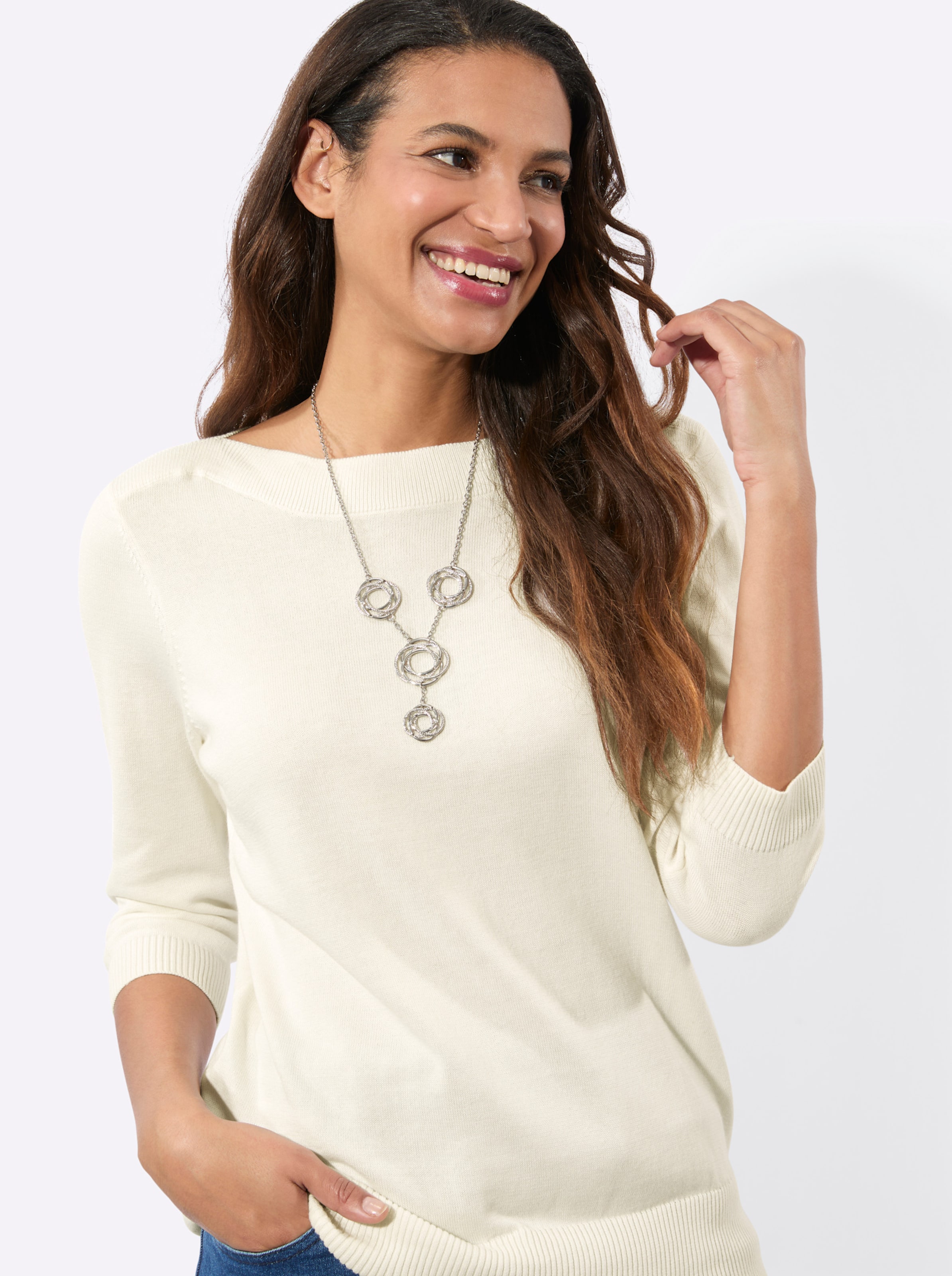 Thumbnail - 3/4 Arm-Pullover