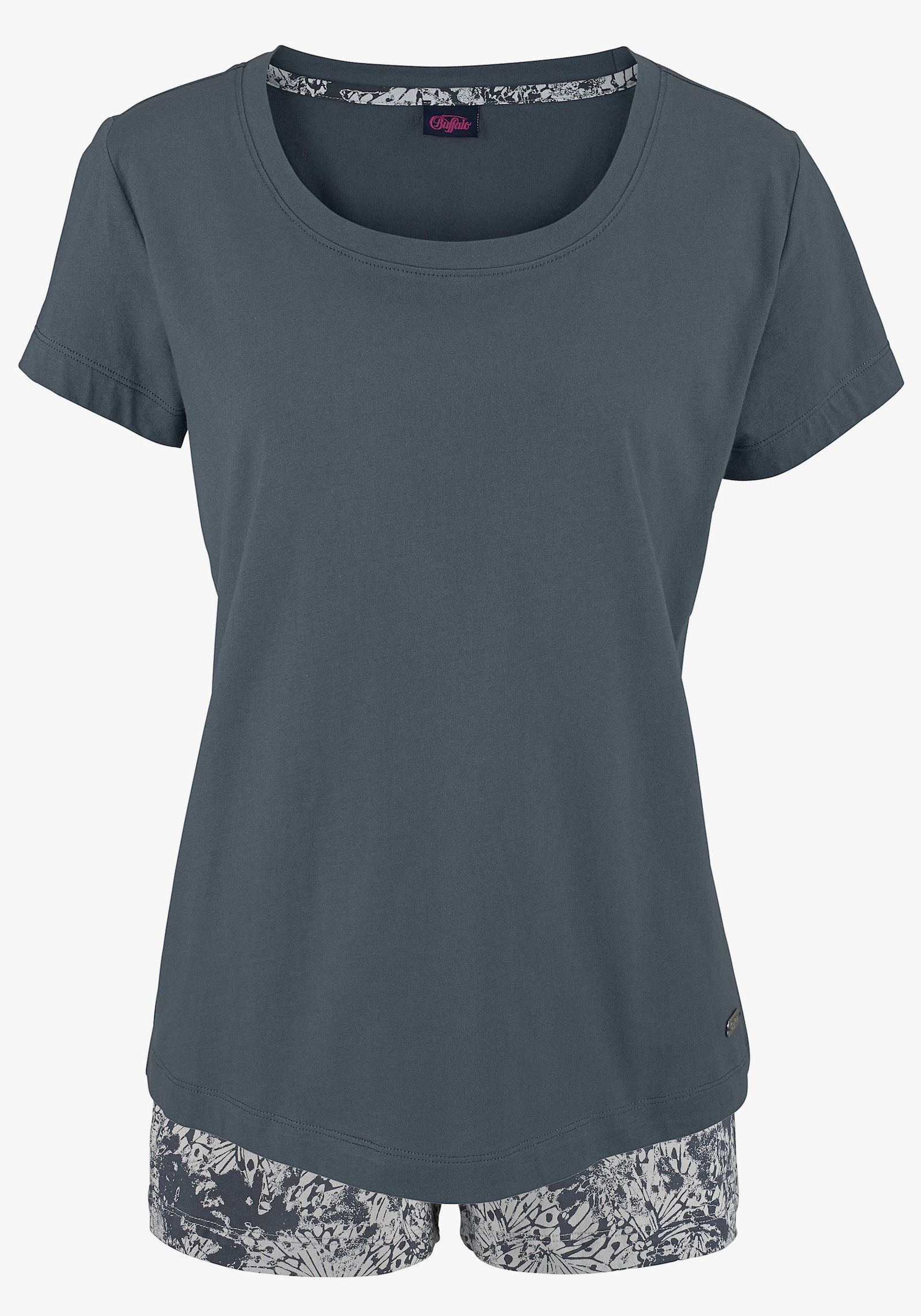 Buffalo Pyjama court - anthracite