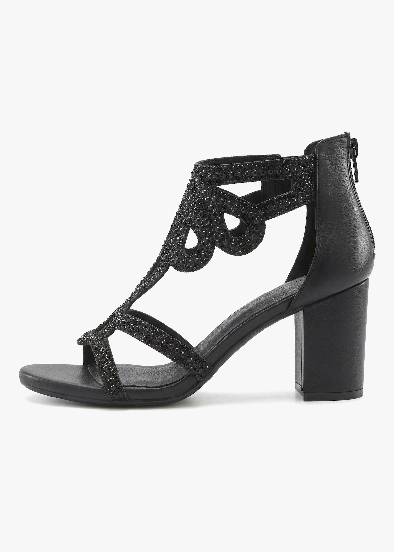 LASCANA Sandalette - schwarz