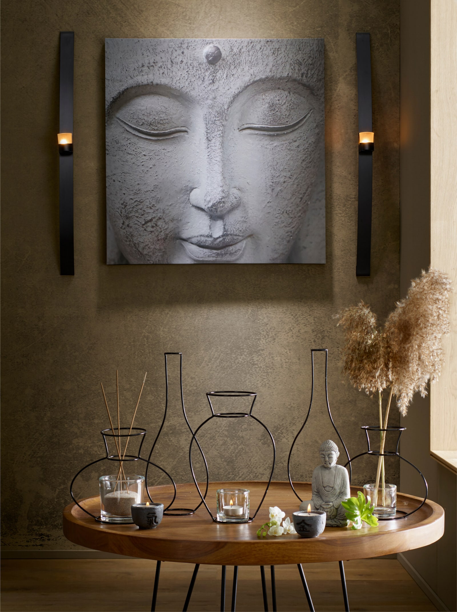 heine home Wanddeko - schwarz