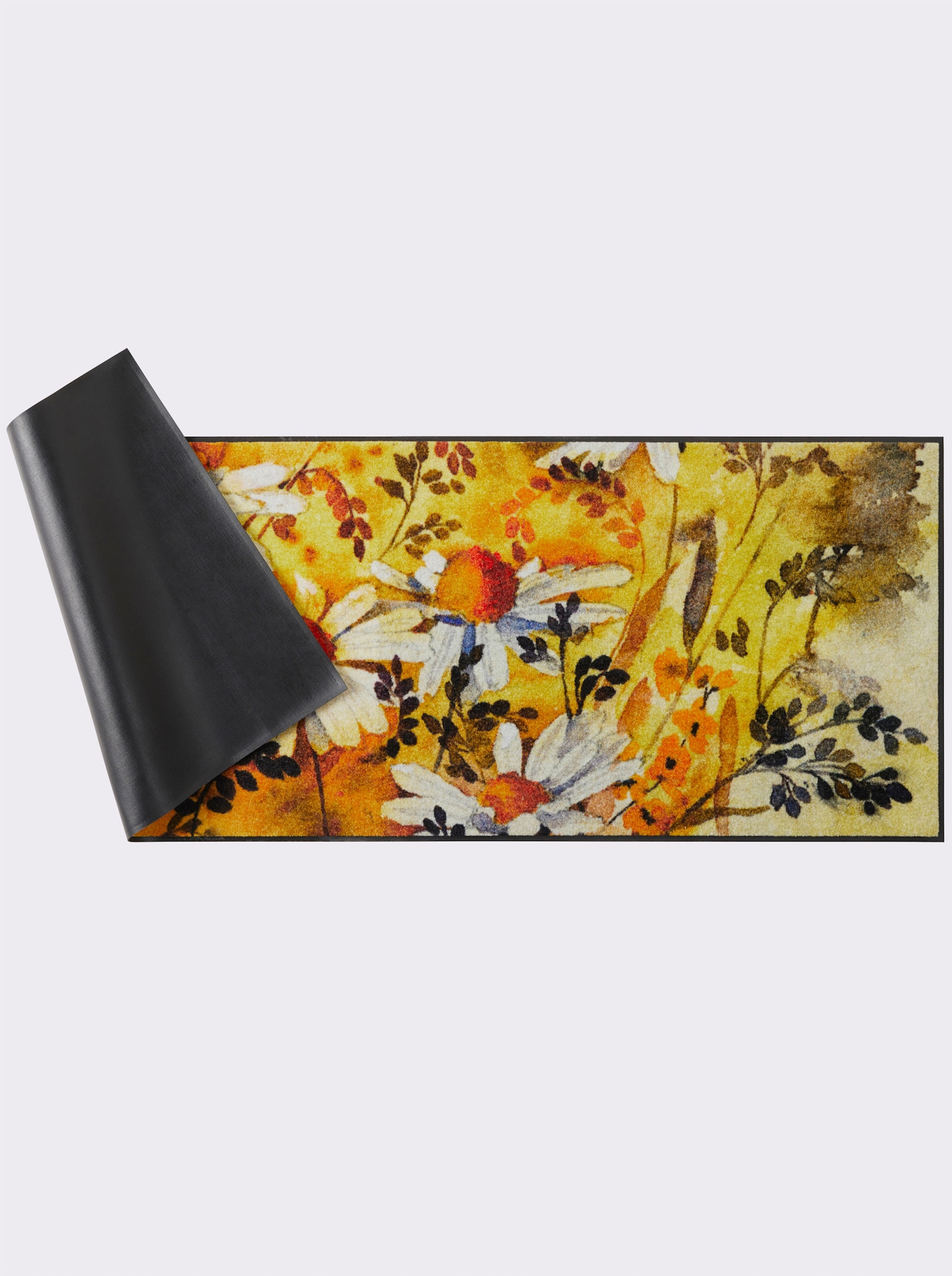 wash+dry by Kleen-Tex Fußmatte - gelb-gemustert