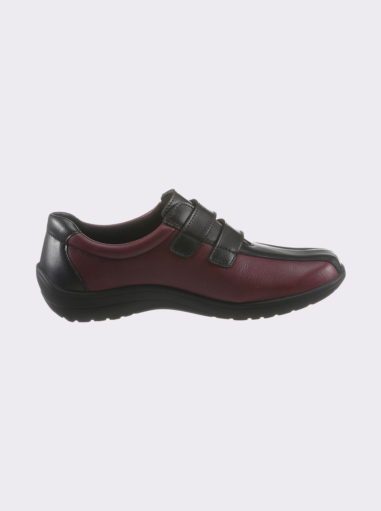 Airsoft Klettschuh - bordeaux-schwarz