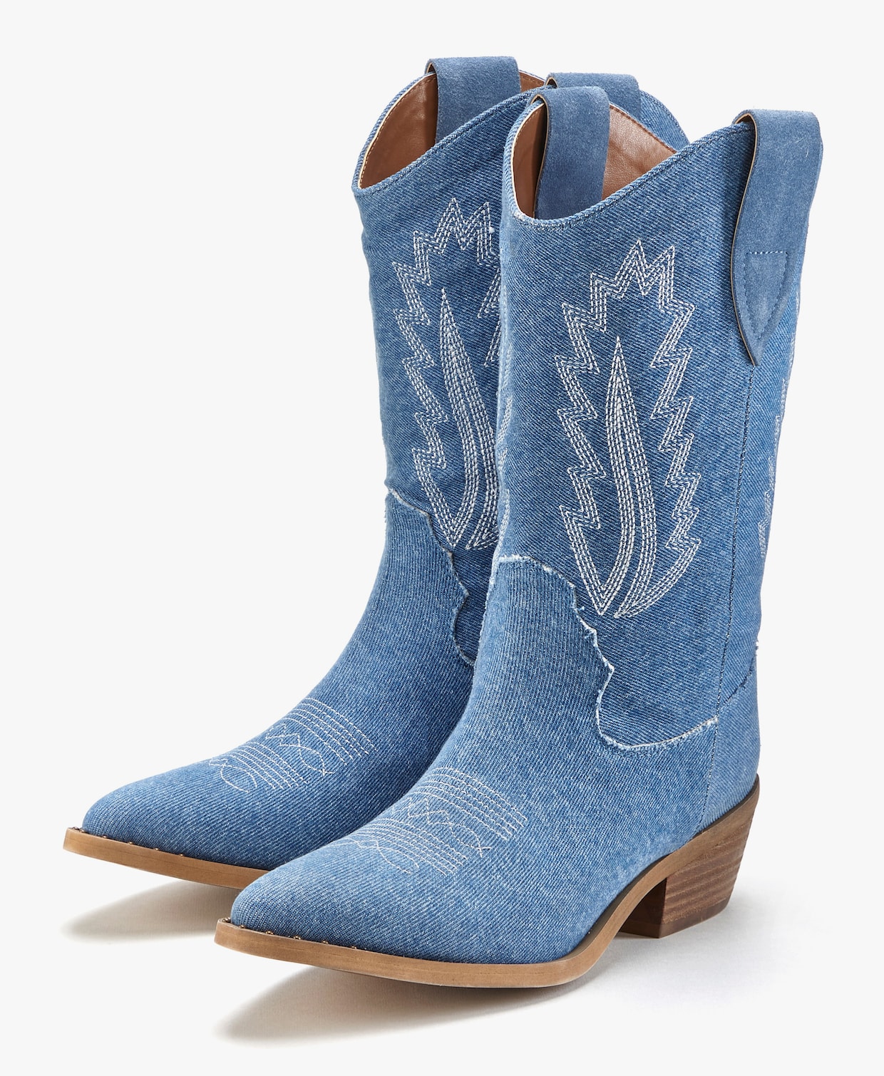 LASCANA Cowboylaarzen - denimblauw