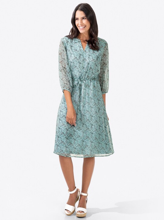 Kleid In Kalkmint Bedruckt Witt Weiden 