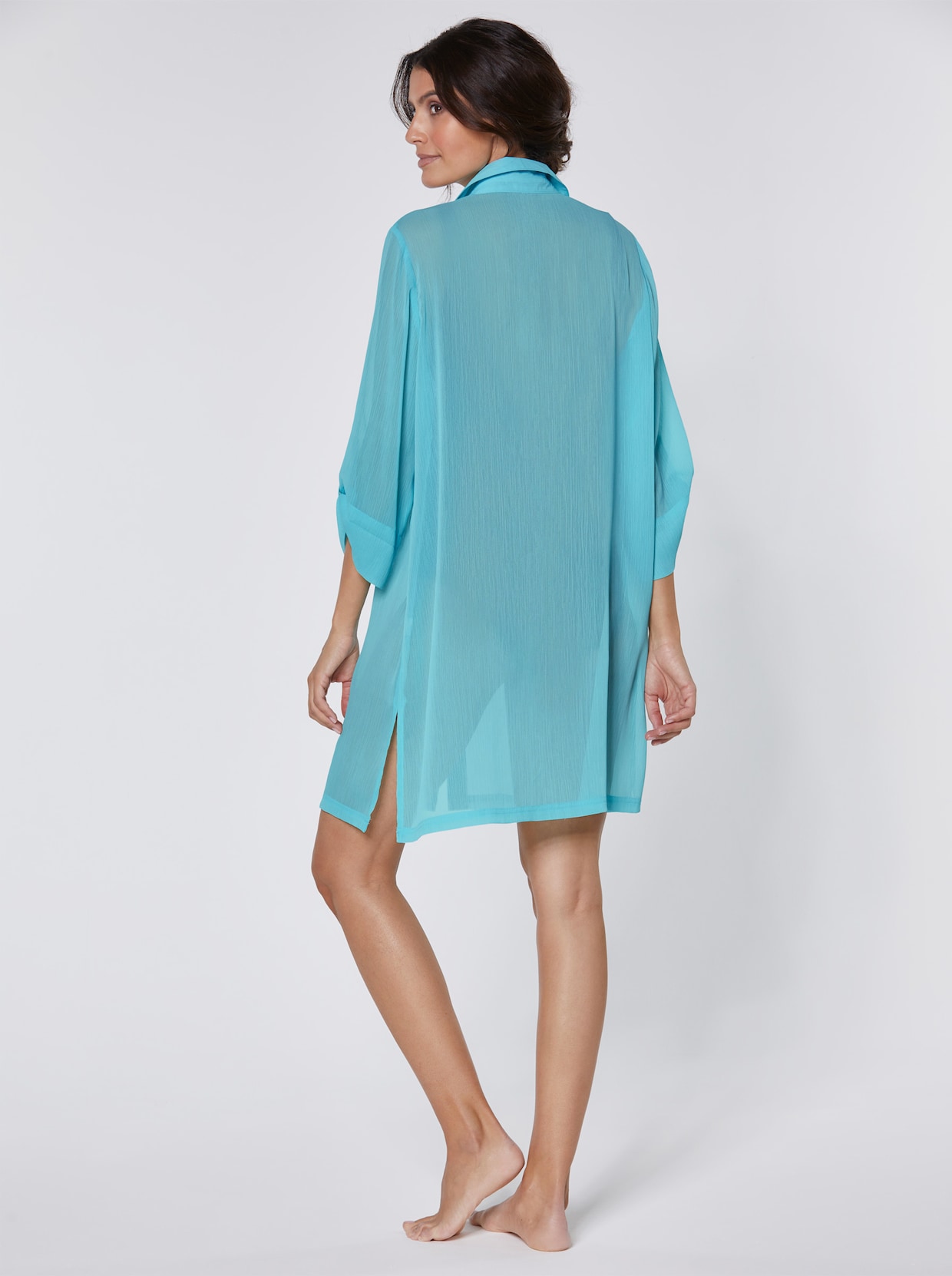 feel good Strandbluse - aquamarine