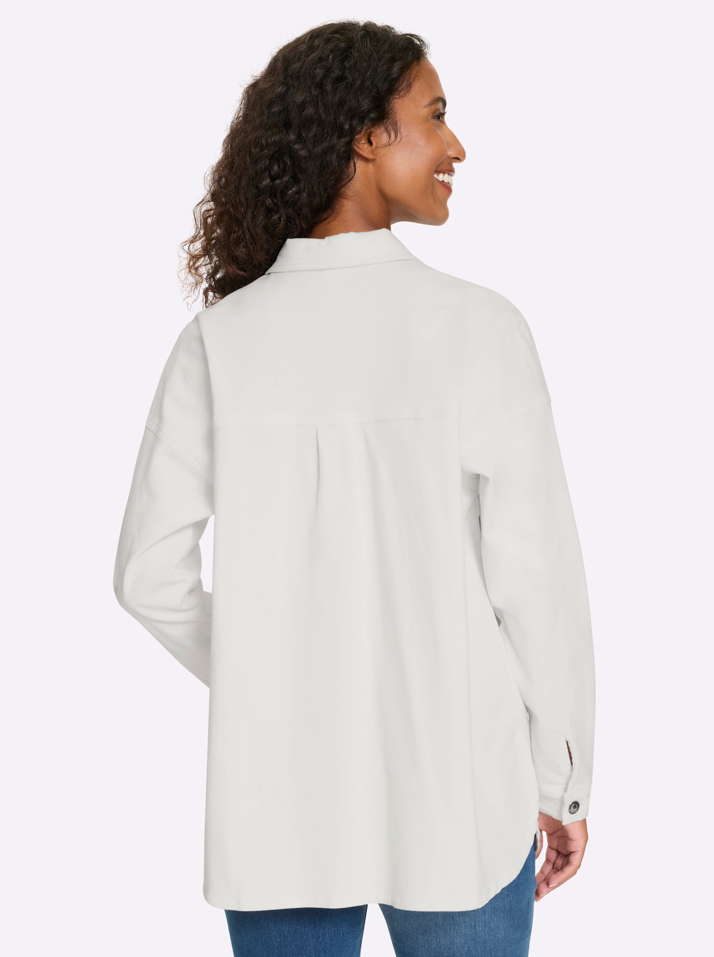 Jeansbluse