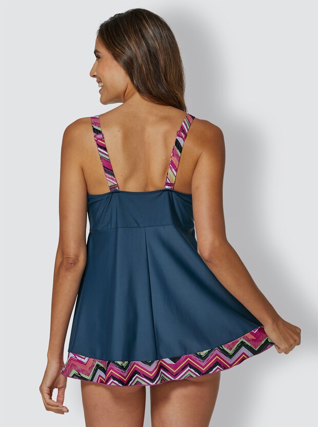 feel good TankiniTop in dunkelblau heine