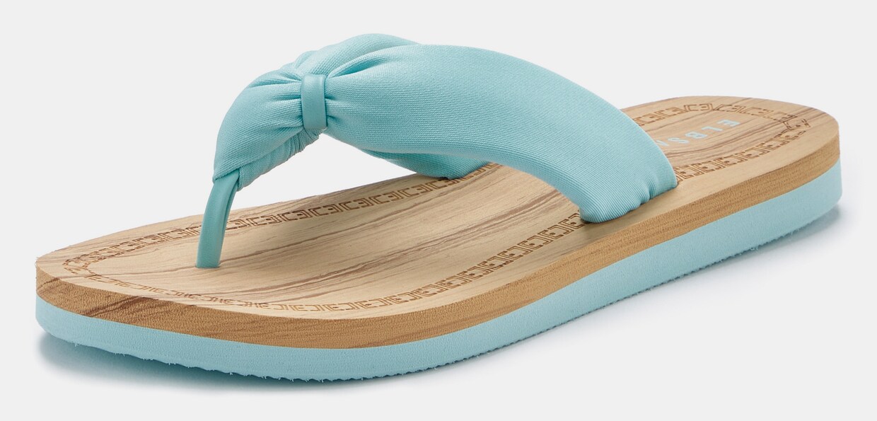 Elbsand Badslippers - turquoise
