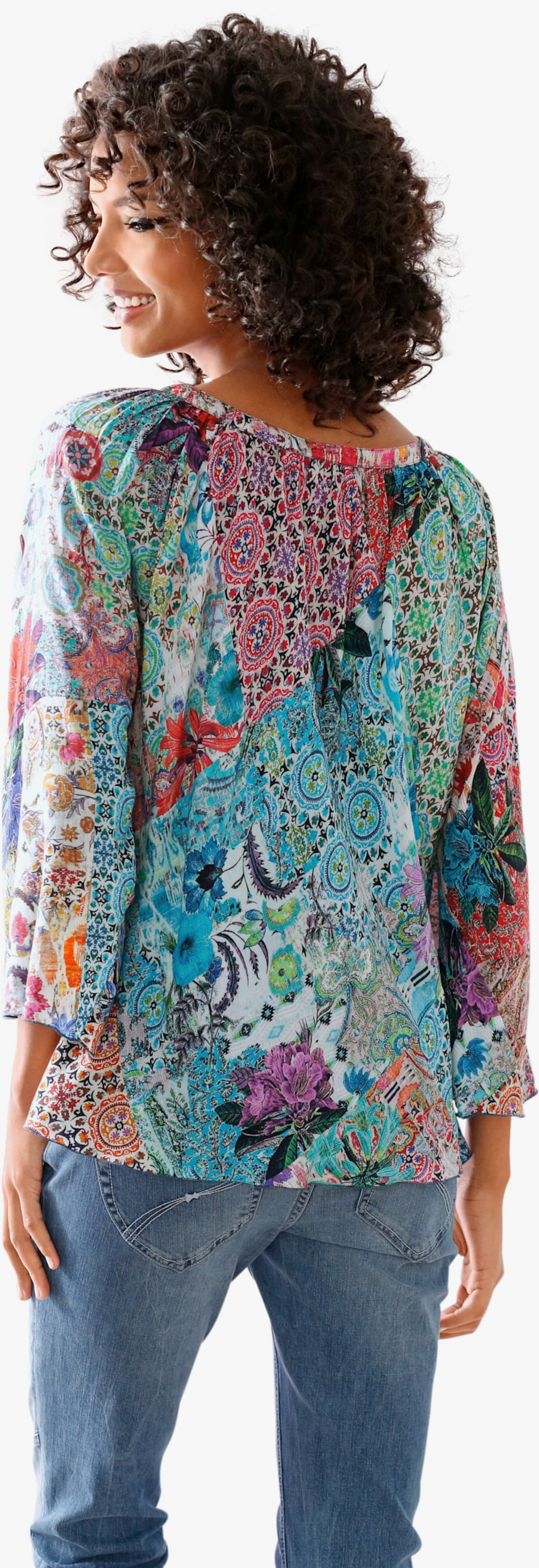 heine Blouse met print - bont