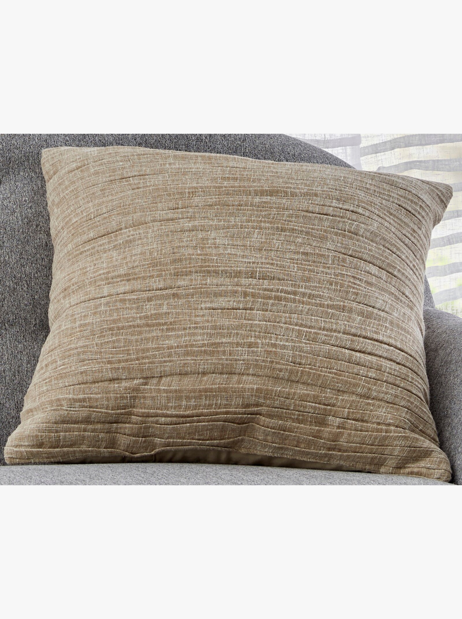 heine home Kissenhülle - taupe