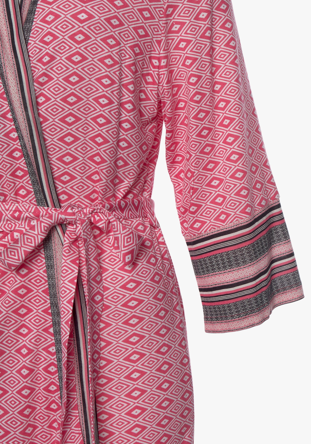 Vivance Dreams Kimono - pink gedessineerd