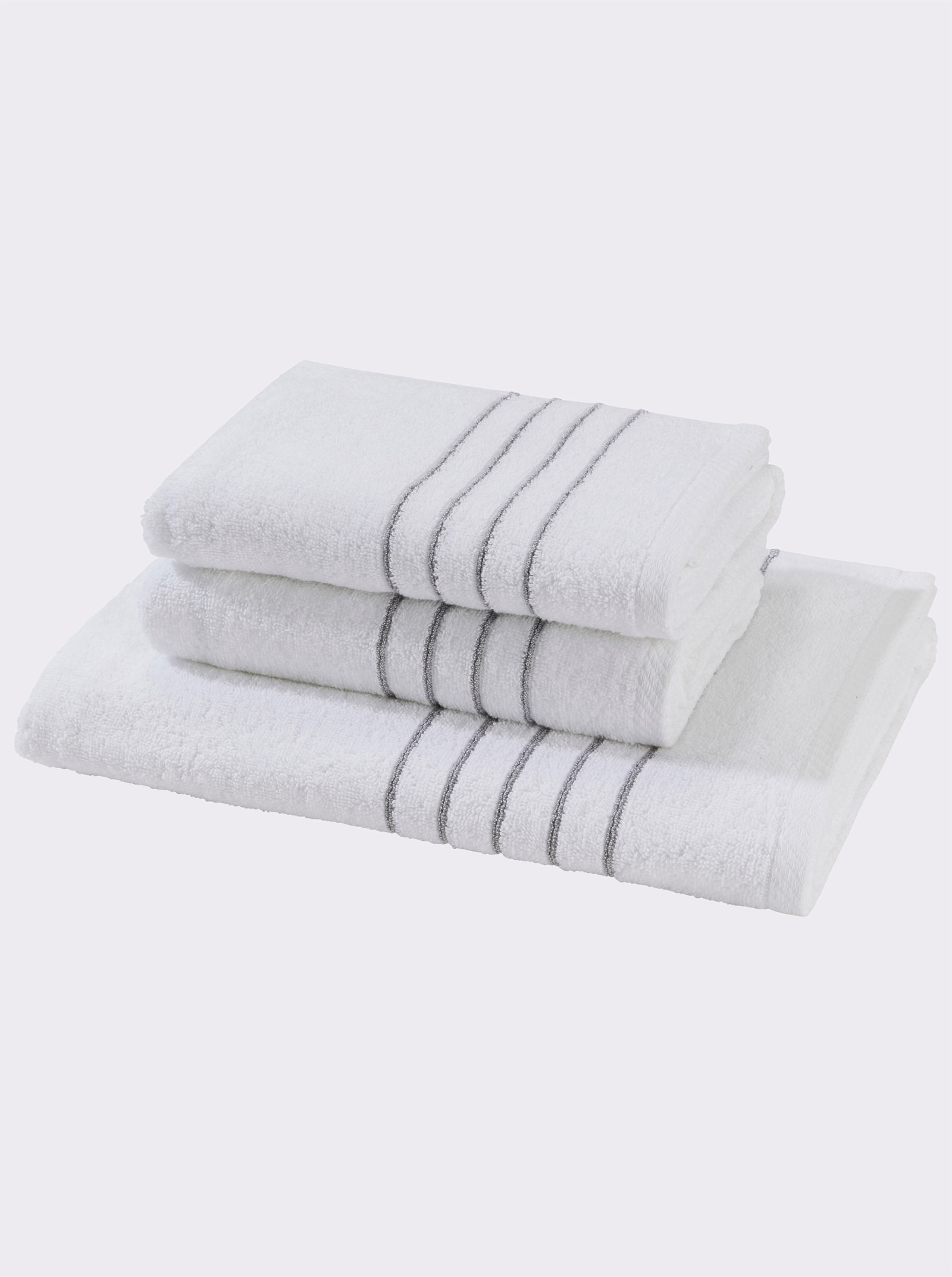 wäschepur 3-tlg. Sparset - weiß