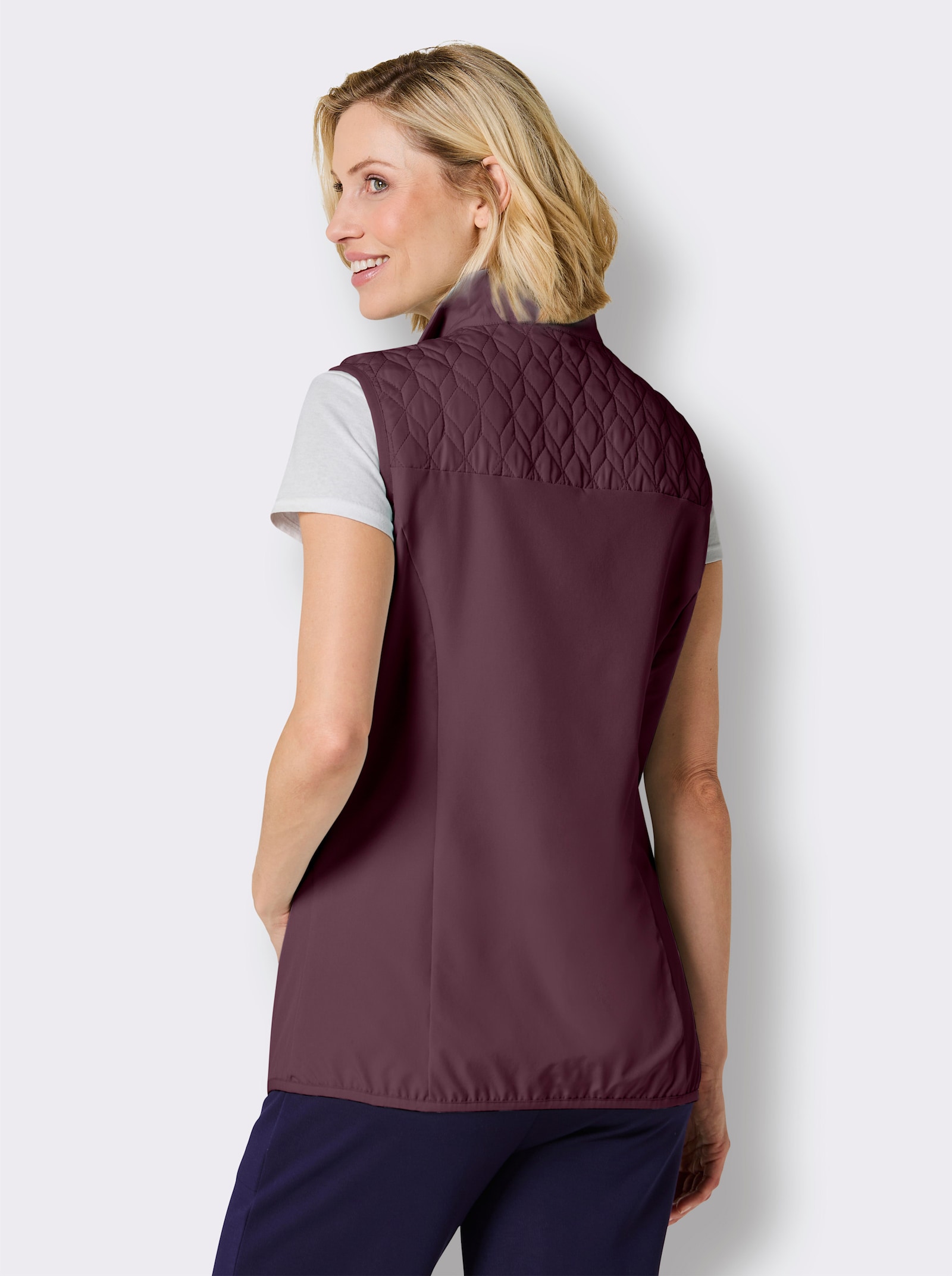 Catamaran Sports Funktionsweste mit elastischen Seiten - burgund