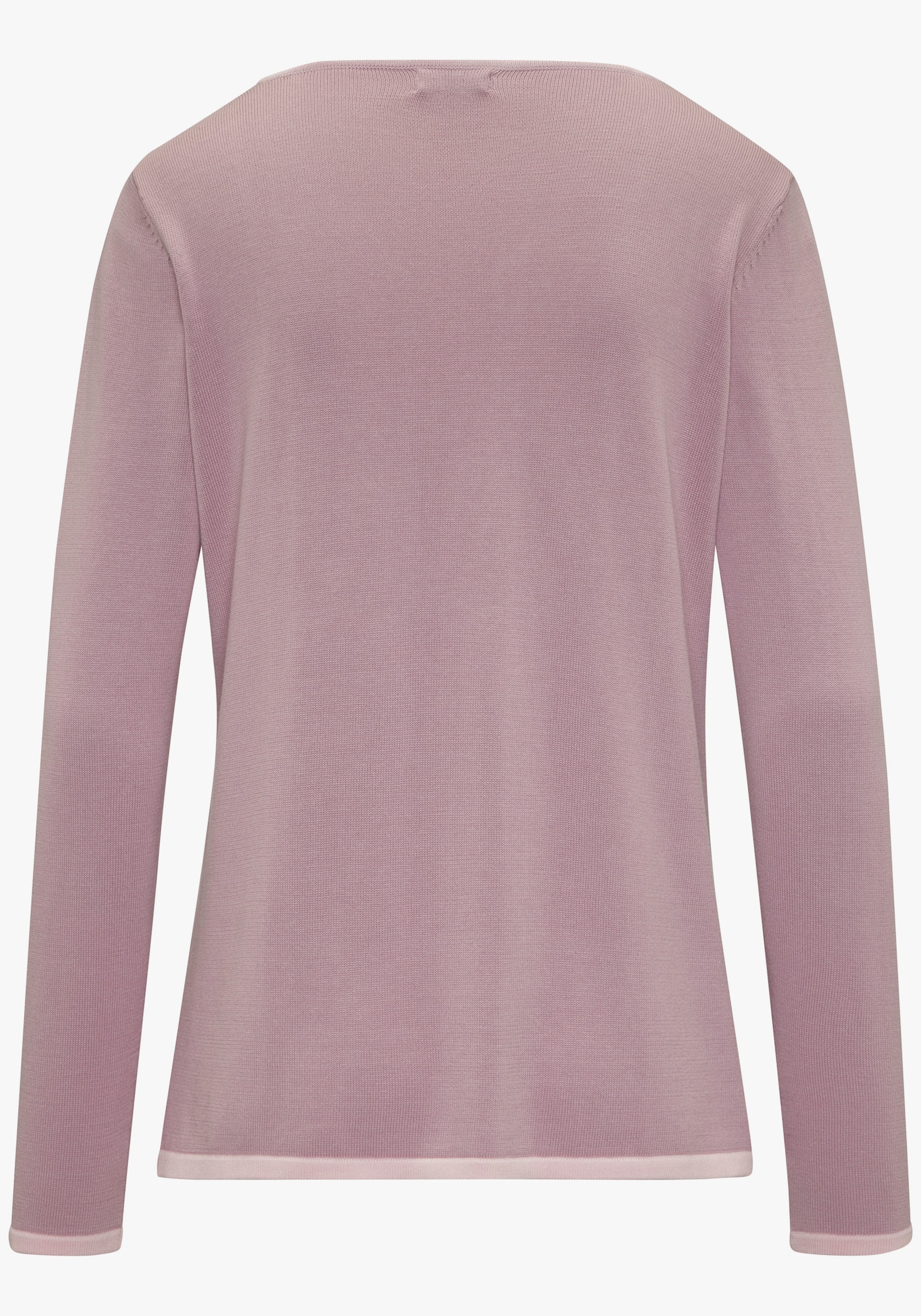 Vivance V-Ausschnitt-Pullover - mauve-rosé