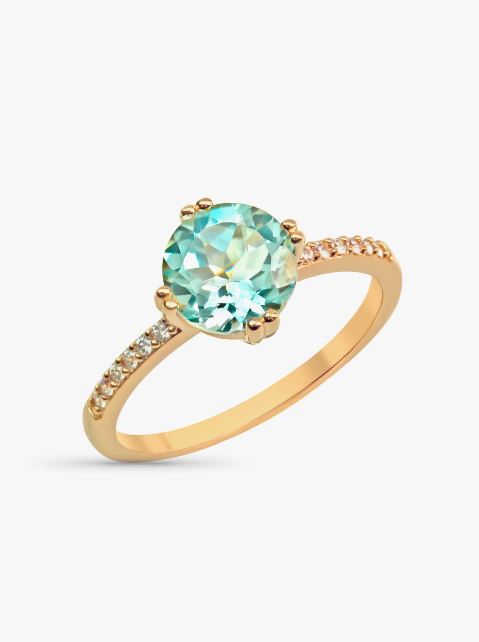 Bague - couleur argent doré 925