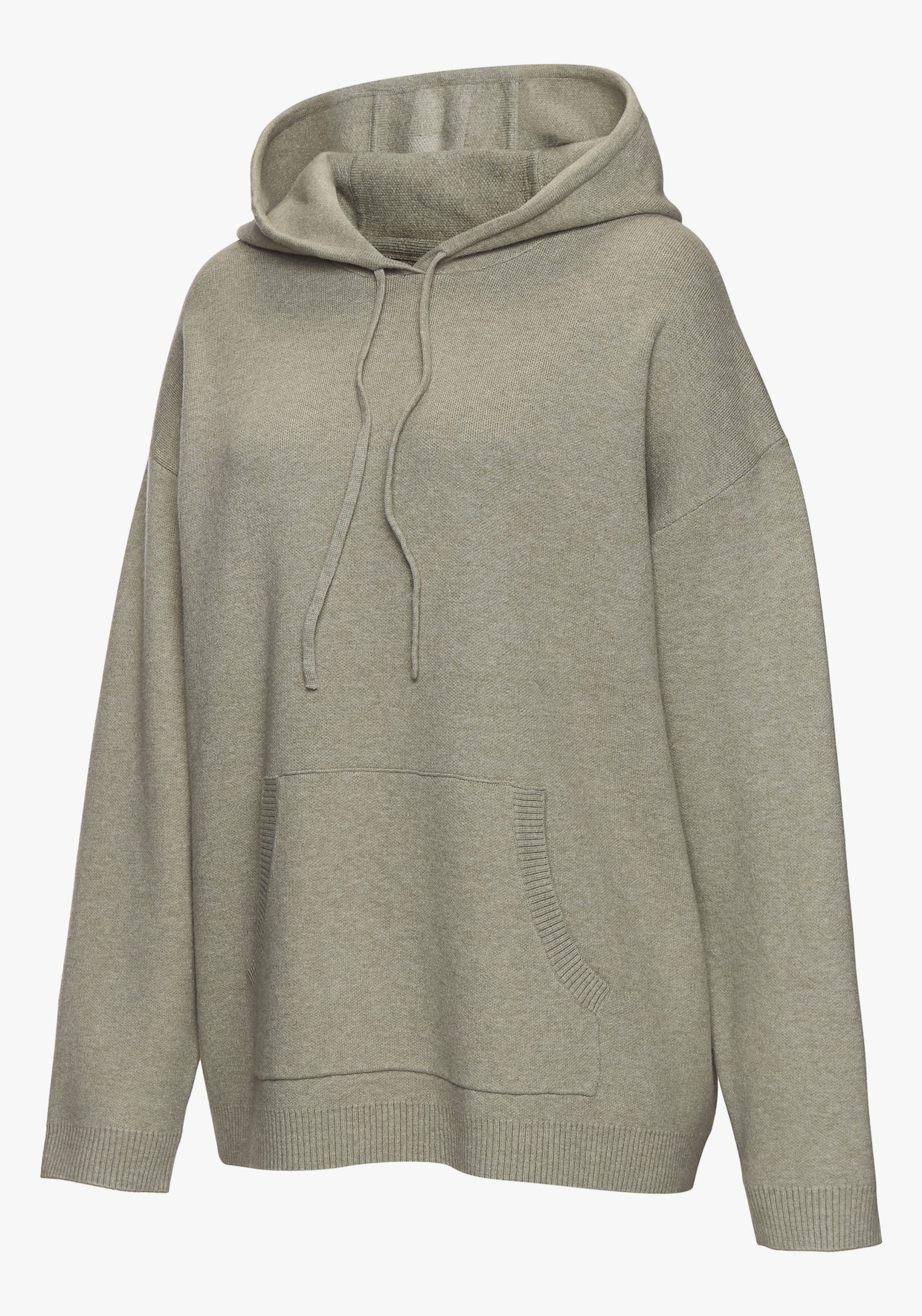 Elbsand Hoodie - oliv meliert