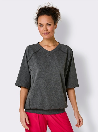 Catamaran Sports Funktionsshirt mit Raglan-Ärmeln - anthrazit-meliert