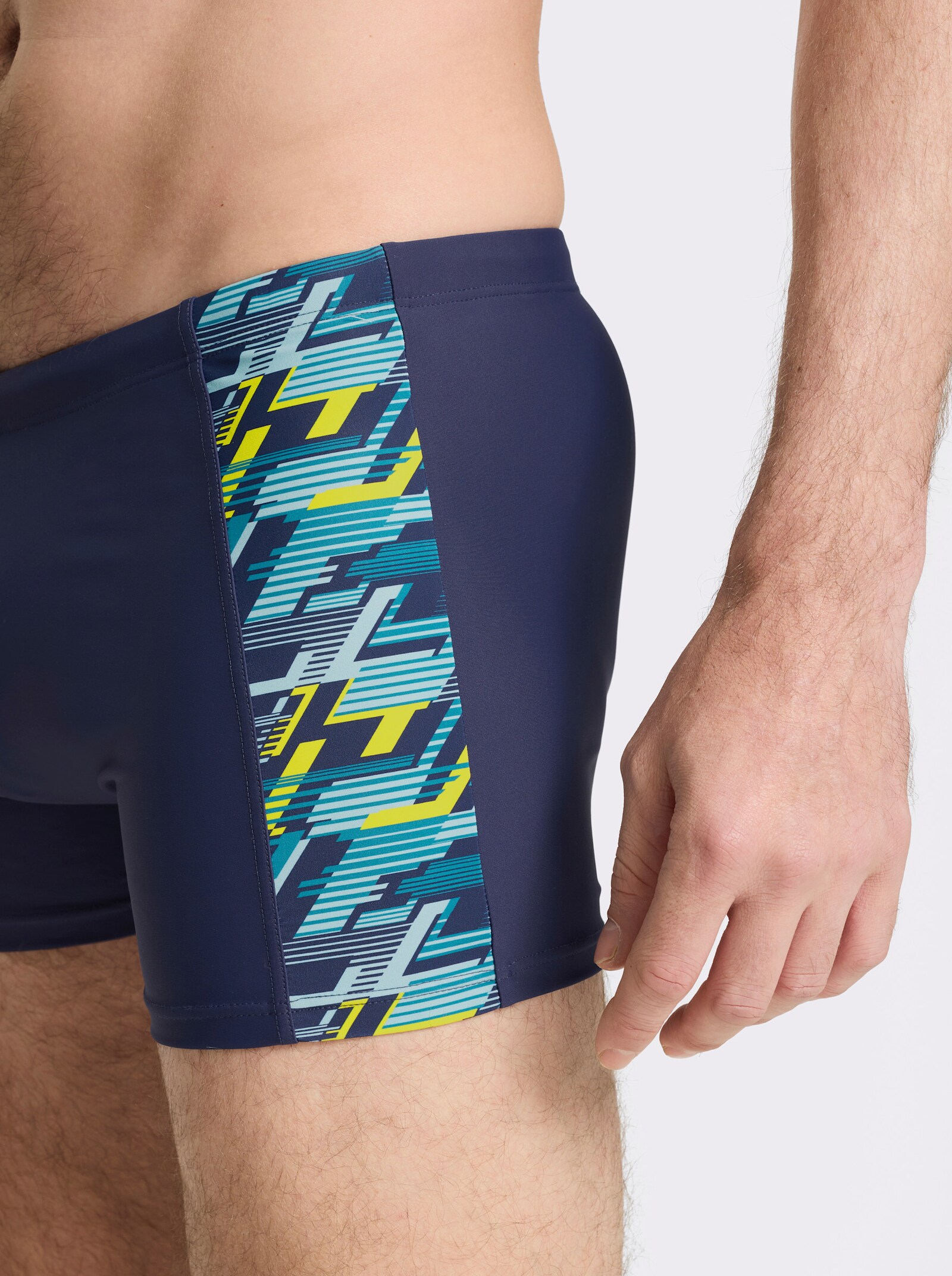 Badehose mit einer Innentasche - marine