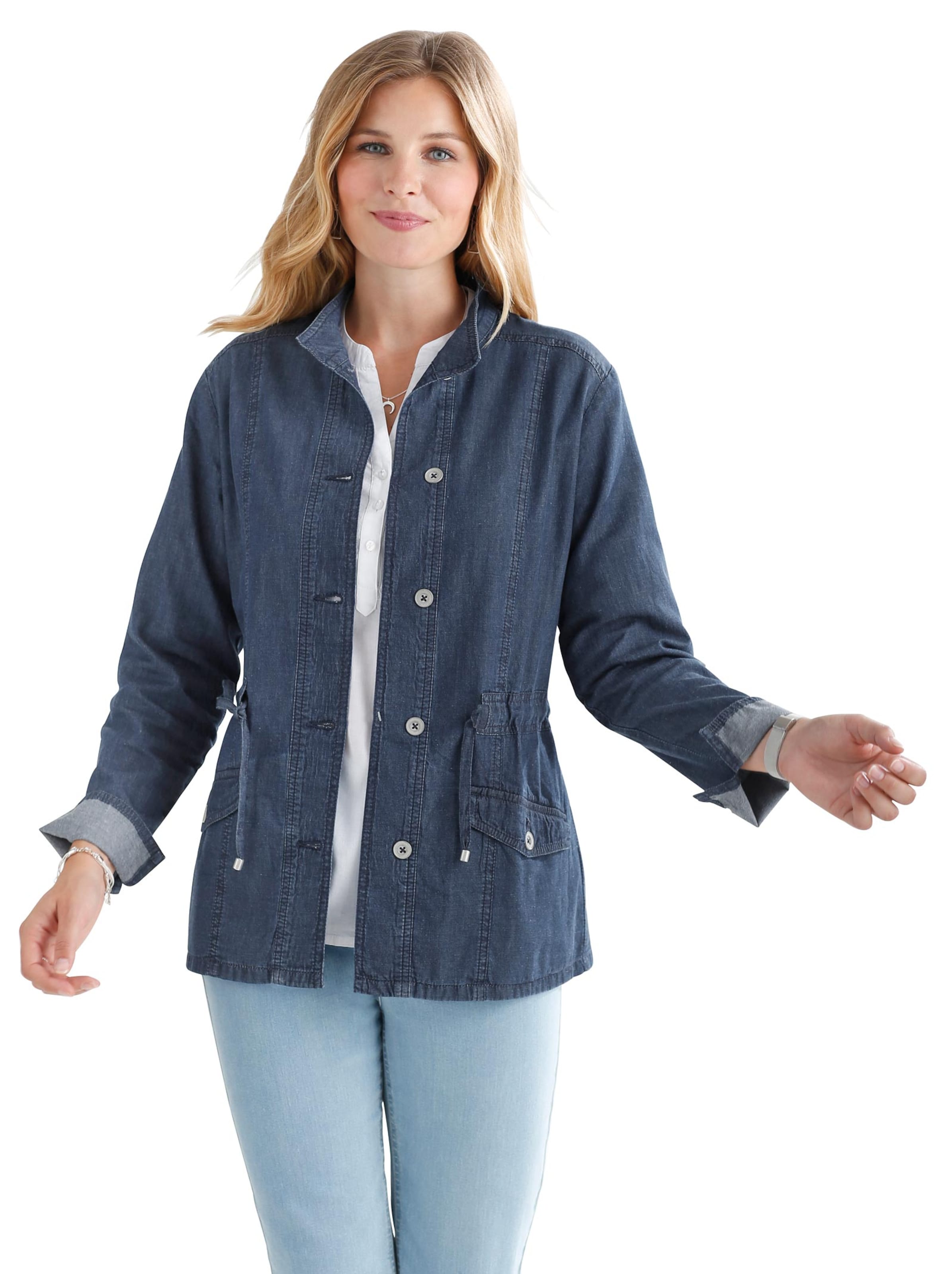 Jeans-Jacke - blue-stone-washed