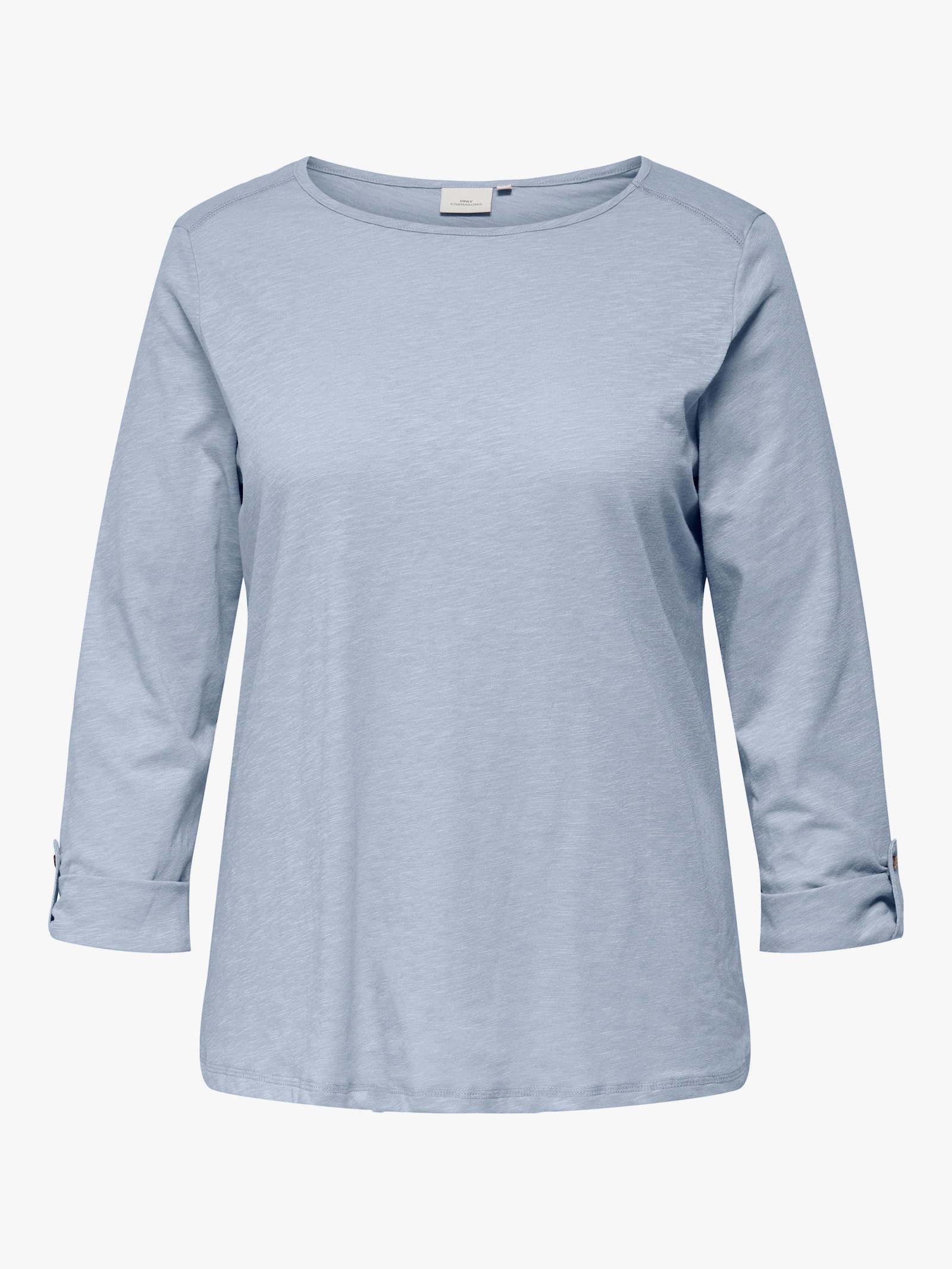 ONLY CARMAKOMA 3/4-Arm-Shirt - soft chambray