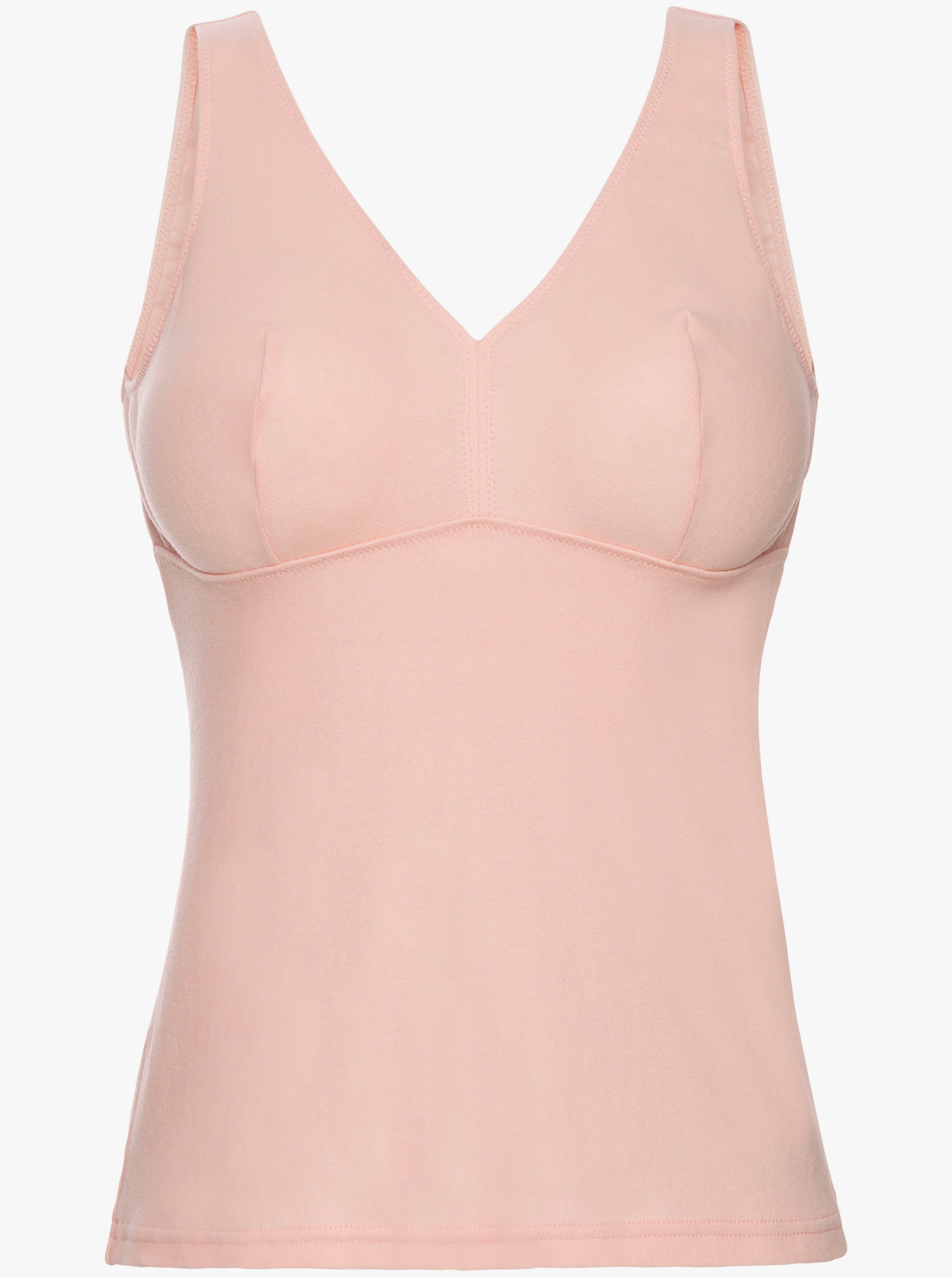 wäschepur BH-Hemd mit vorgeformten Cups - apricot