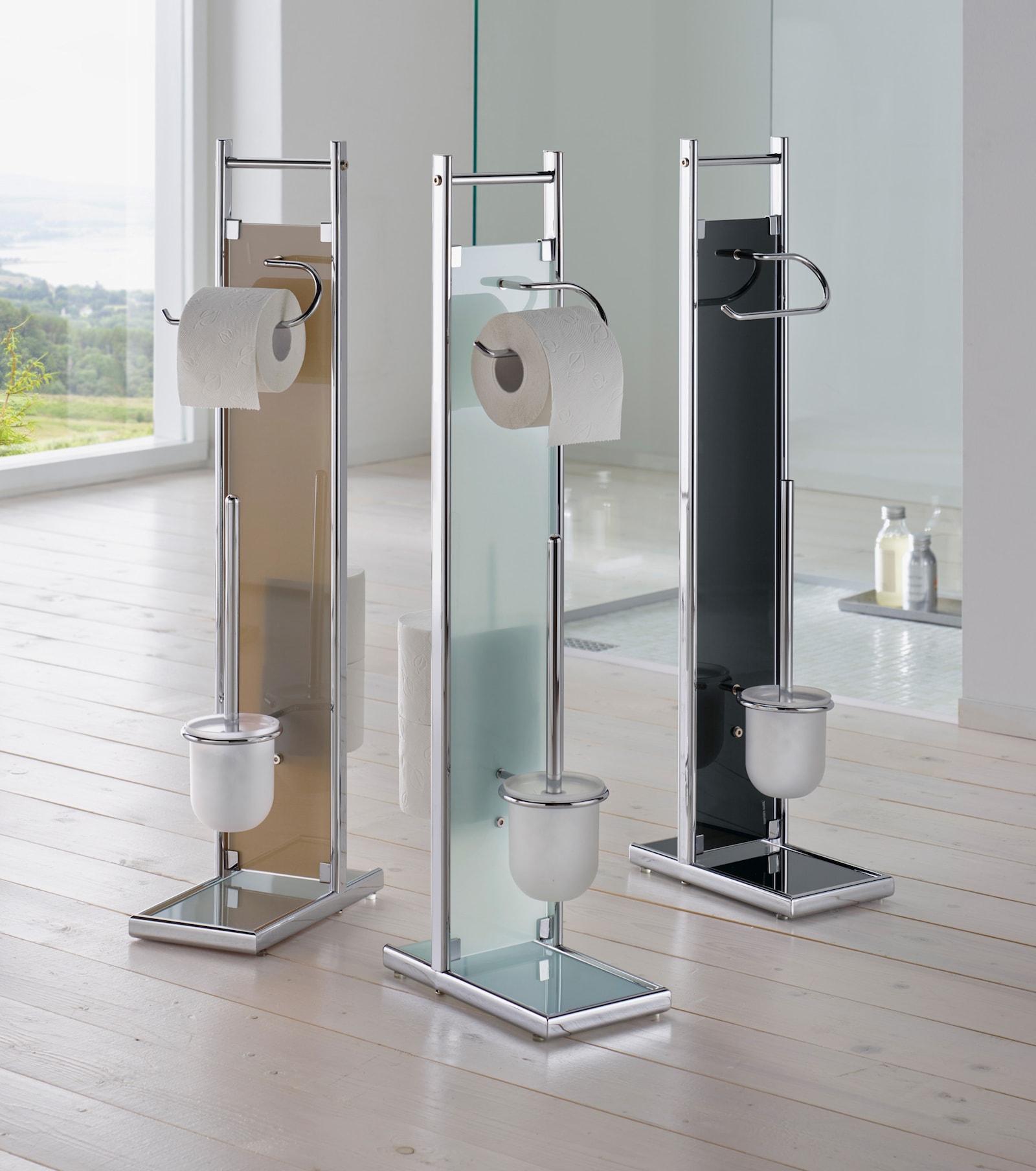 heine home WC Ständer - weiss