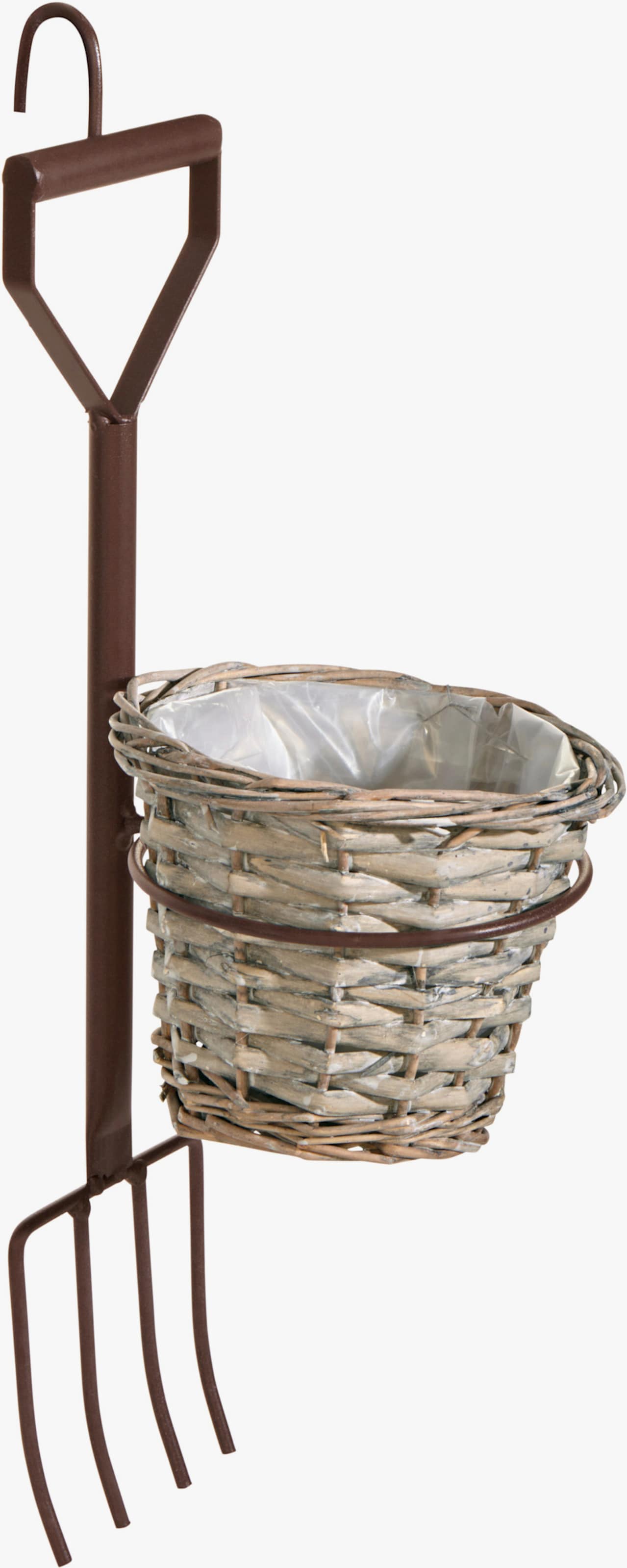 Gasper Decoratieve plantenmand - bruin/naturel