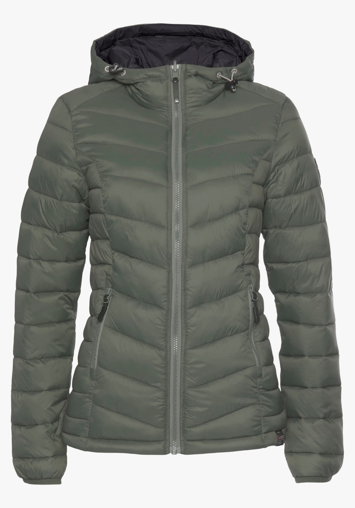 Steppjacke - dark khaki