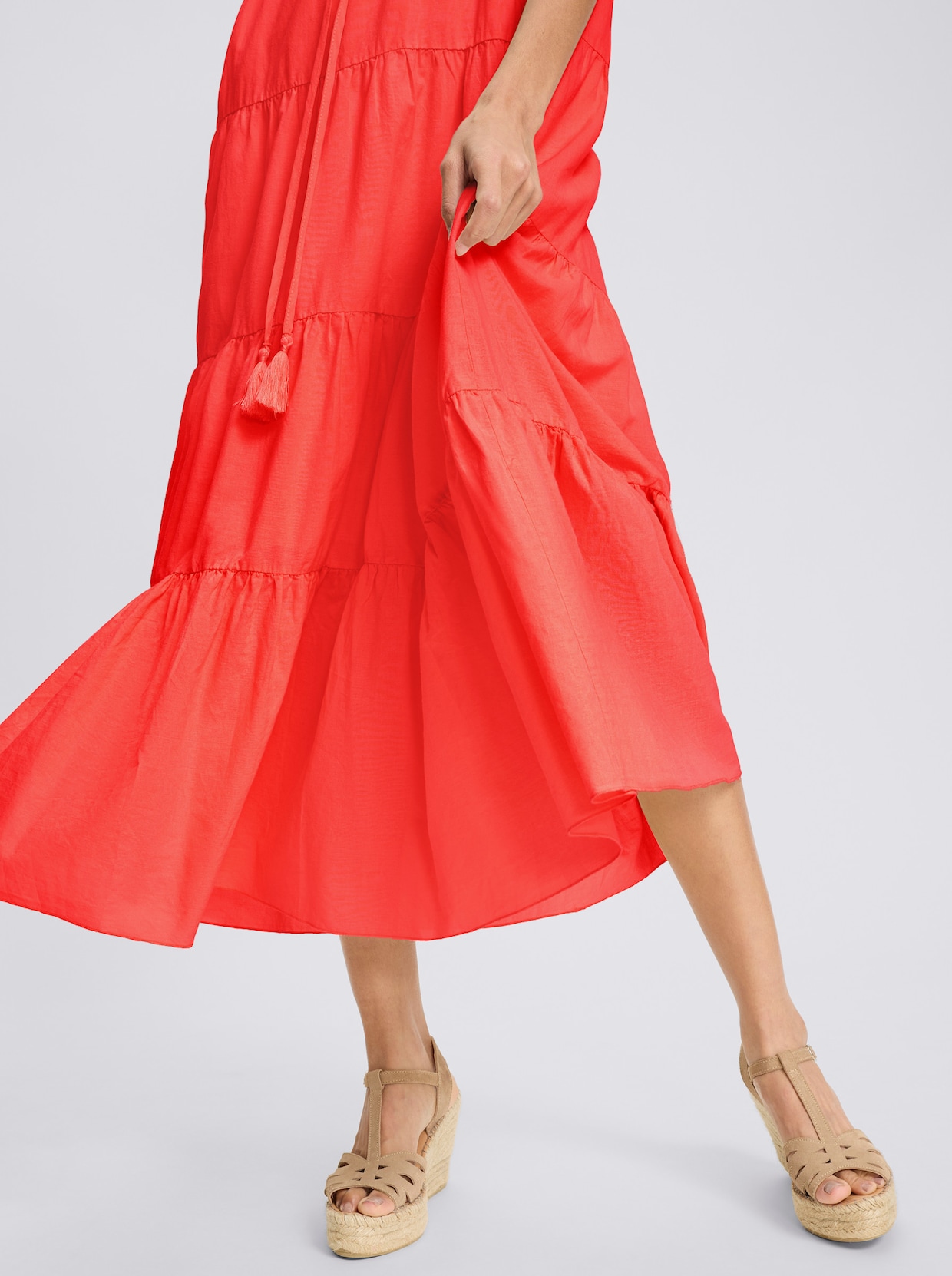 heine Baumwollkleid - hummer