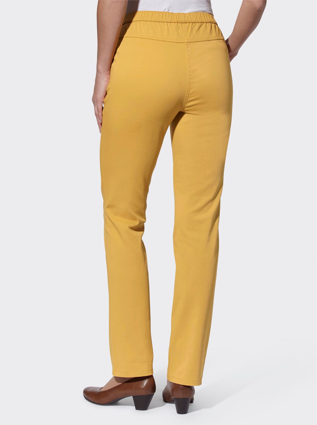 Comfortjeans - oker
