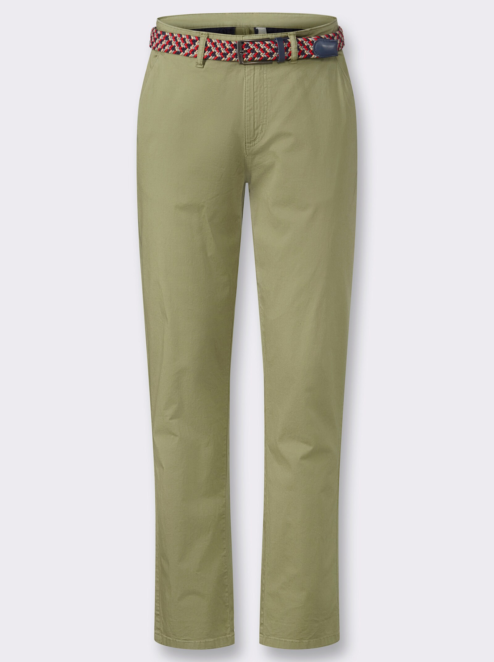 Marco Donati Hose in leichter Twill-Qualität - schilf