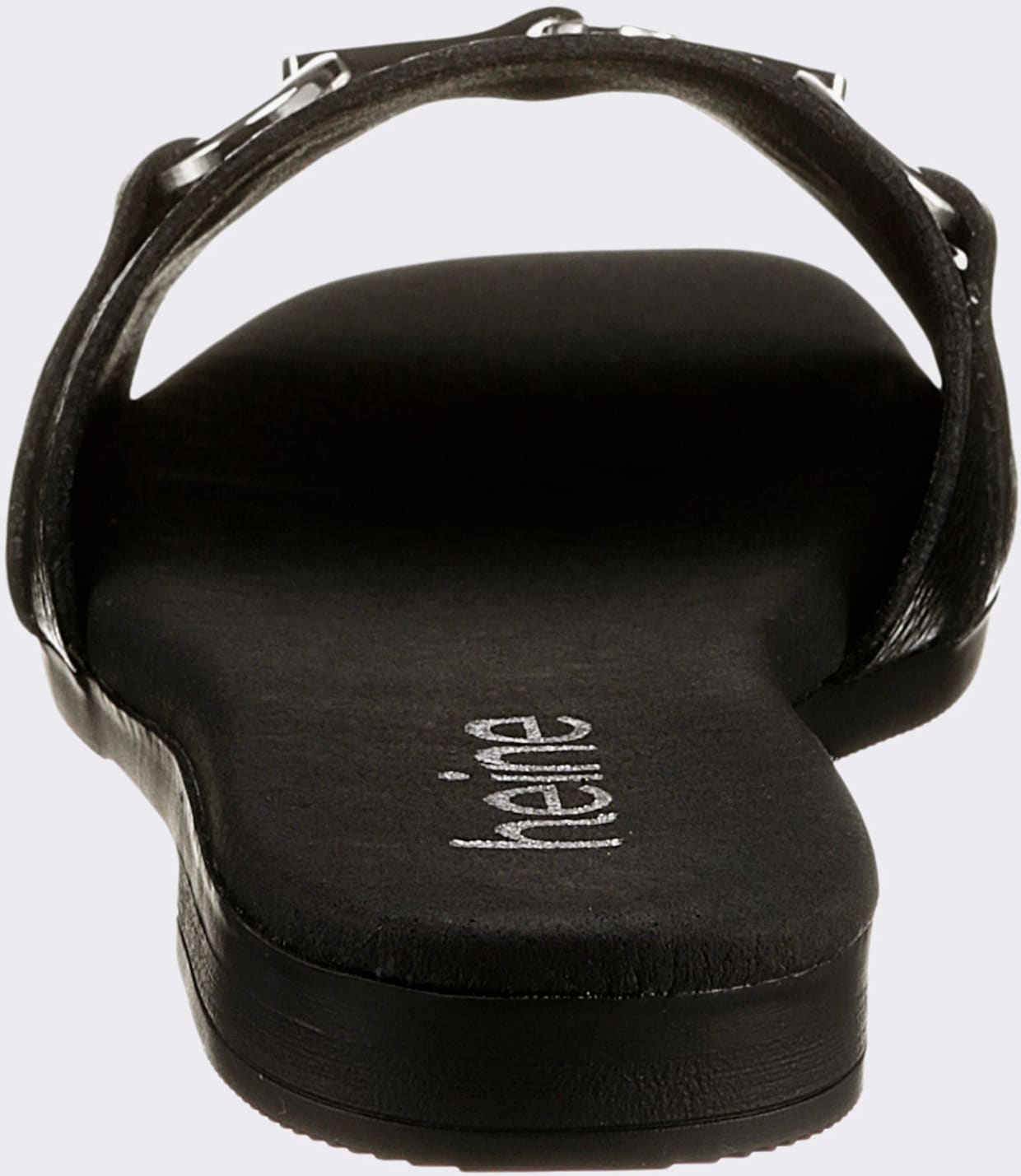 heine Slippers - zwart