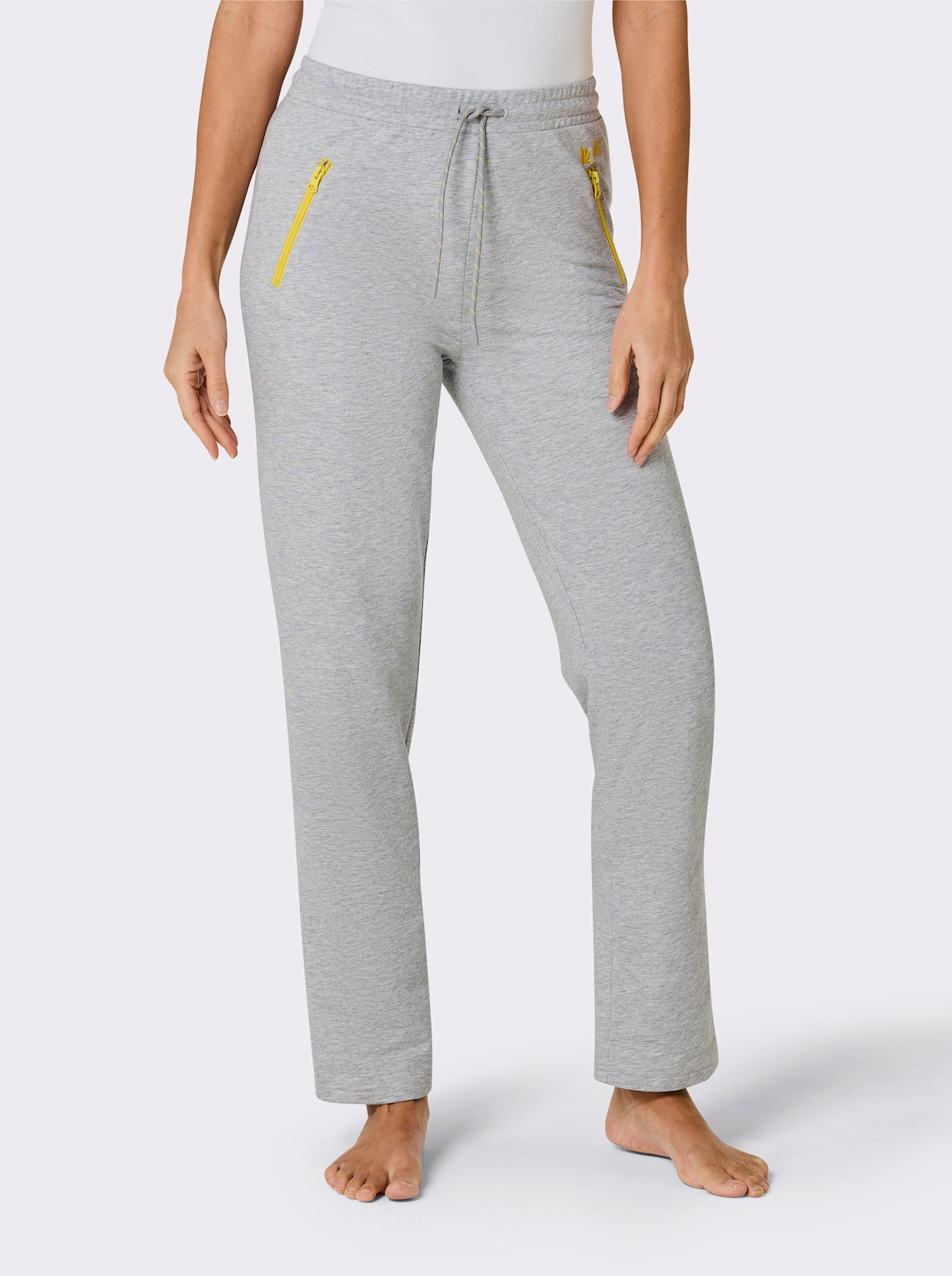 feel good Broek - grijs gemêleerd