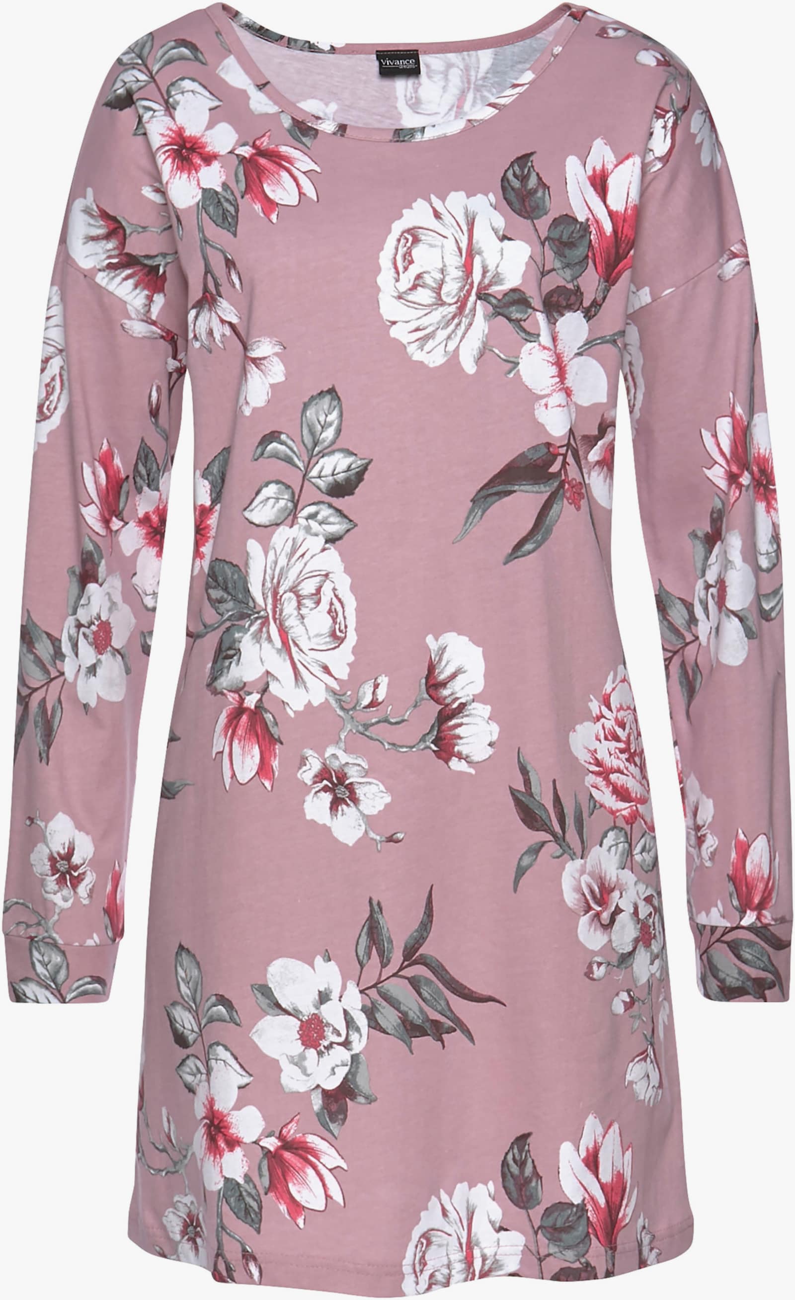 Vivance Dreams Chemise de nuit - mauve + noir