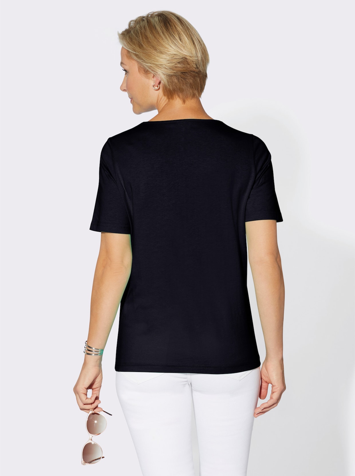 Shirt met korte mouwen - marine