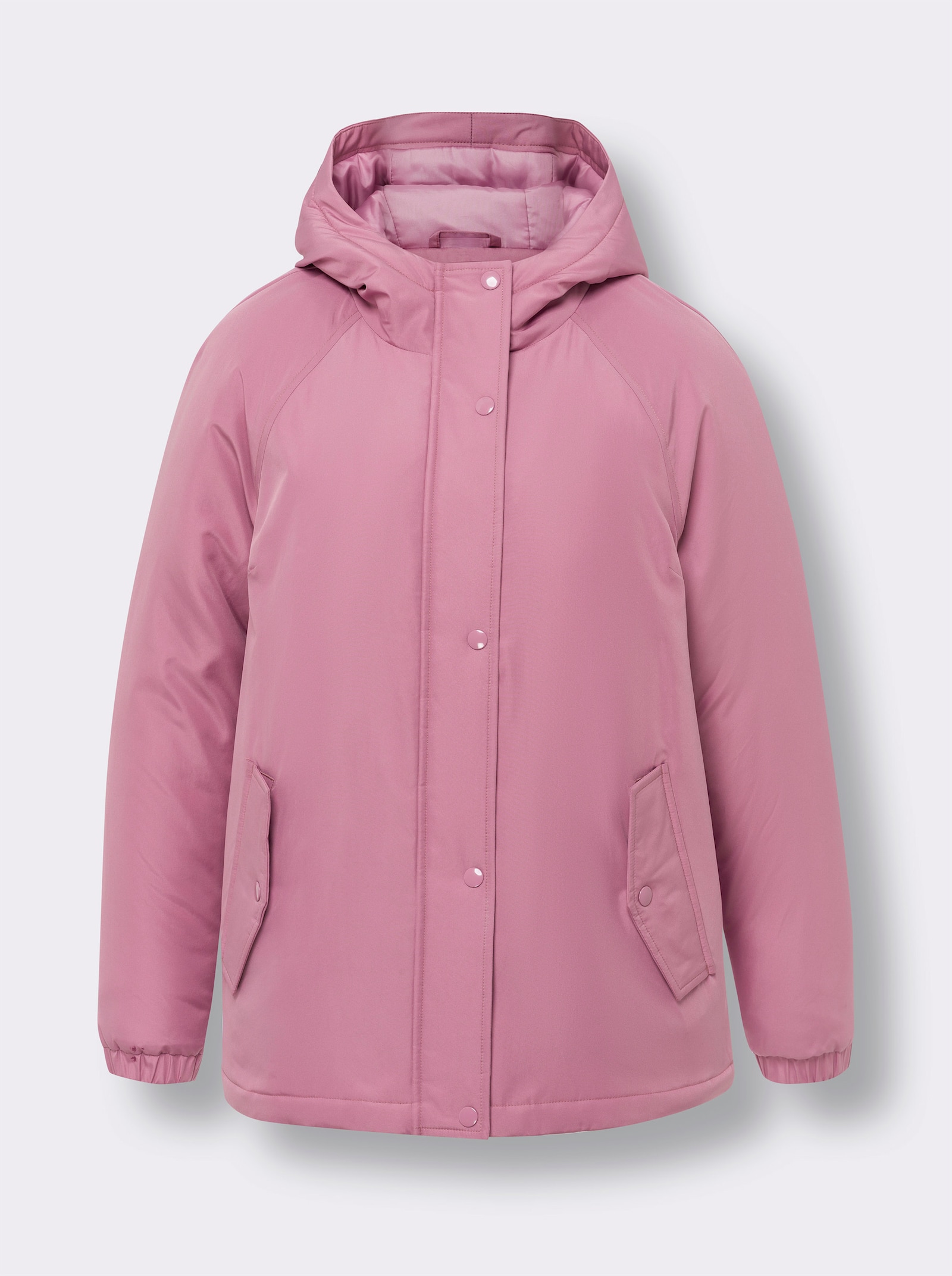 Jacke mit weitem Schnitt - altrosa