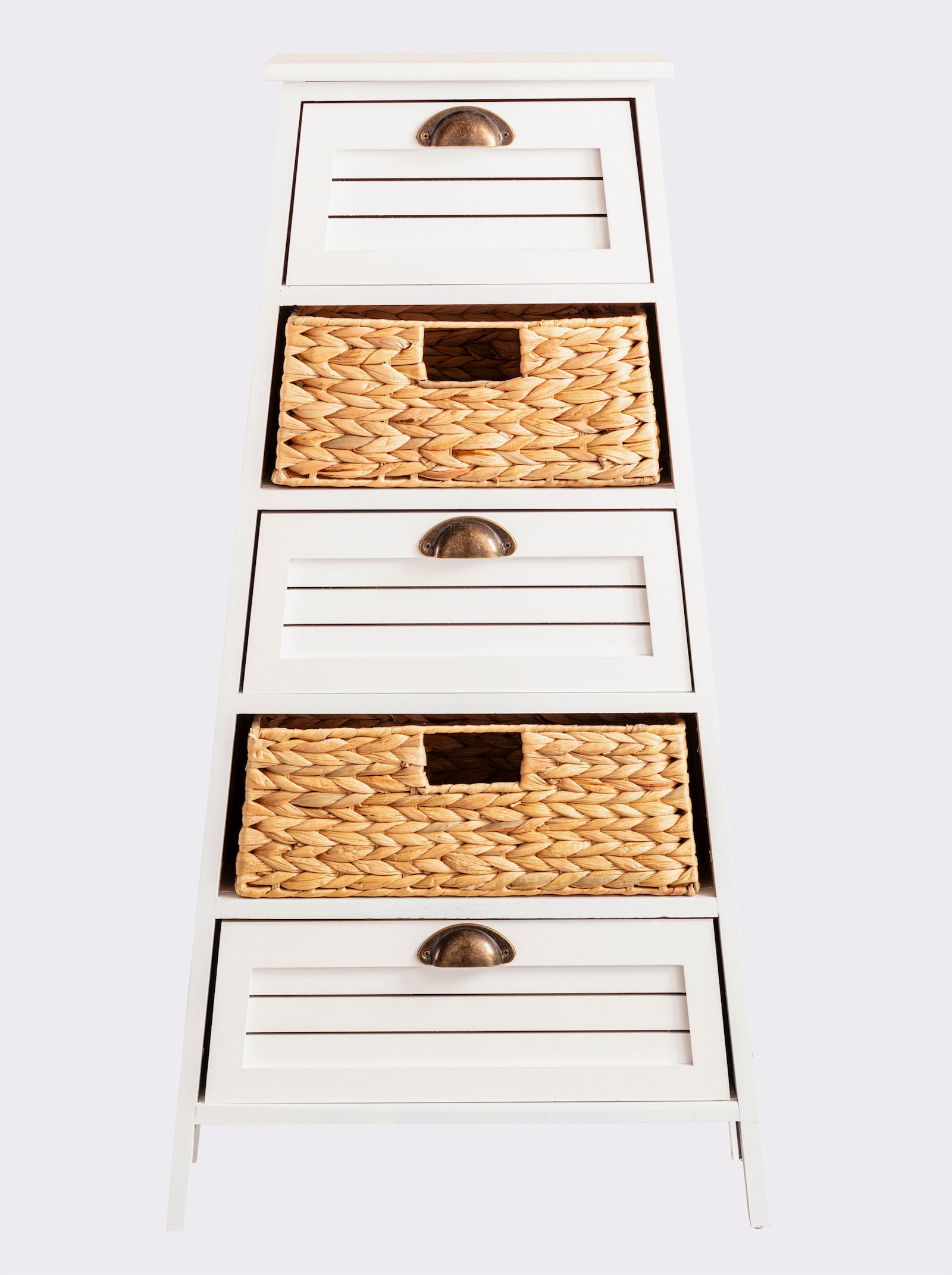 heine home Kommode - weiß-natur