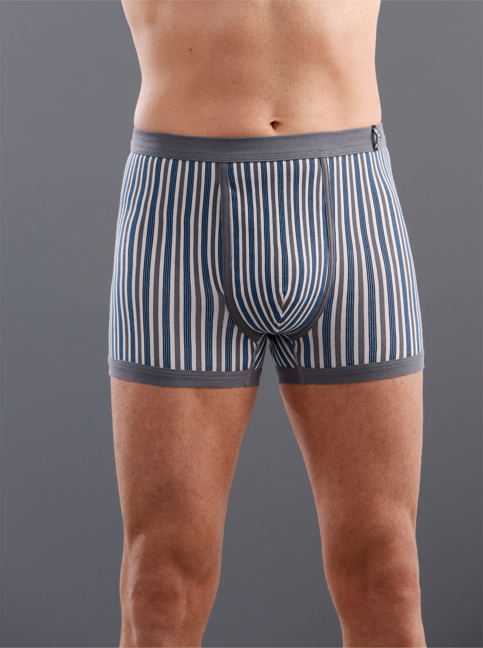 KINGsCLUB Hose kurz - anthrazit-bedruckt