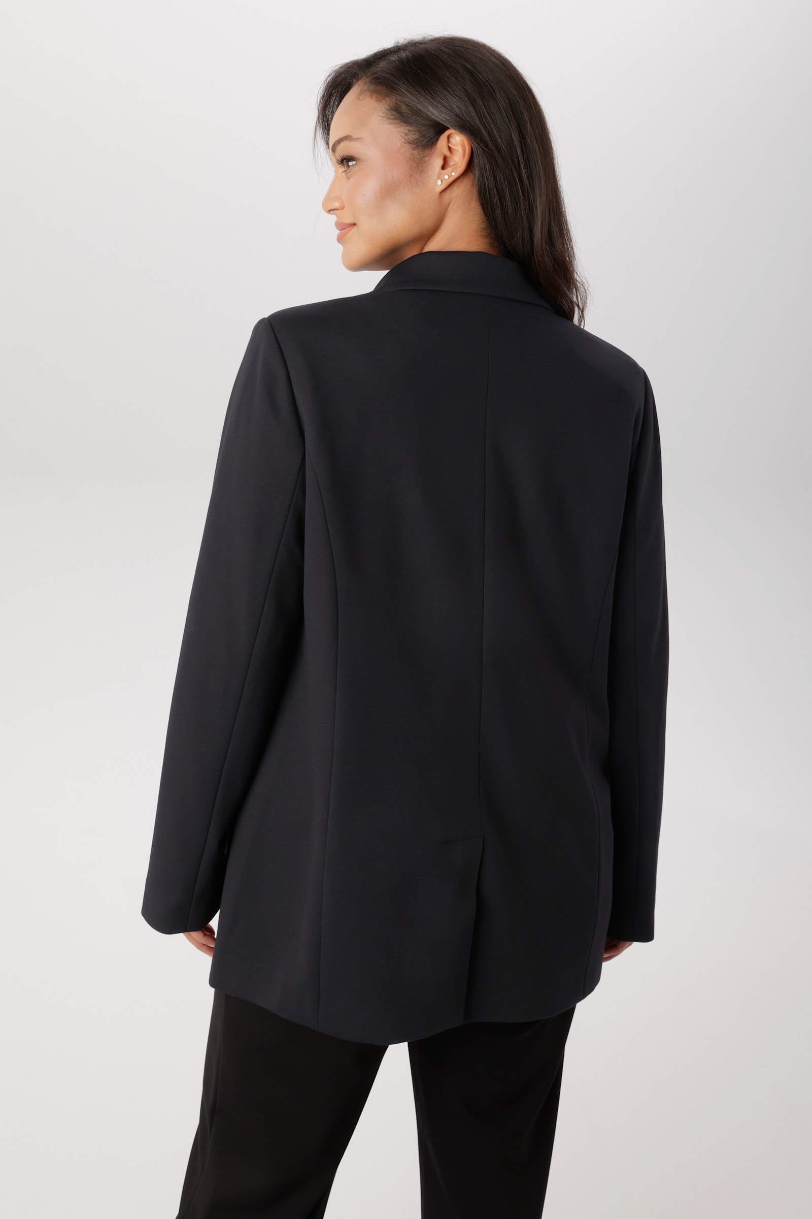 Aniston PLUS Jerseyblazer - schwarz