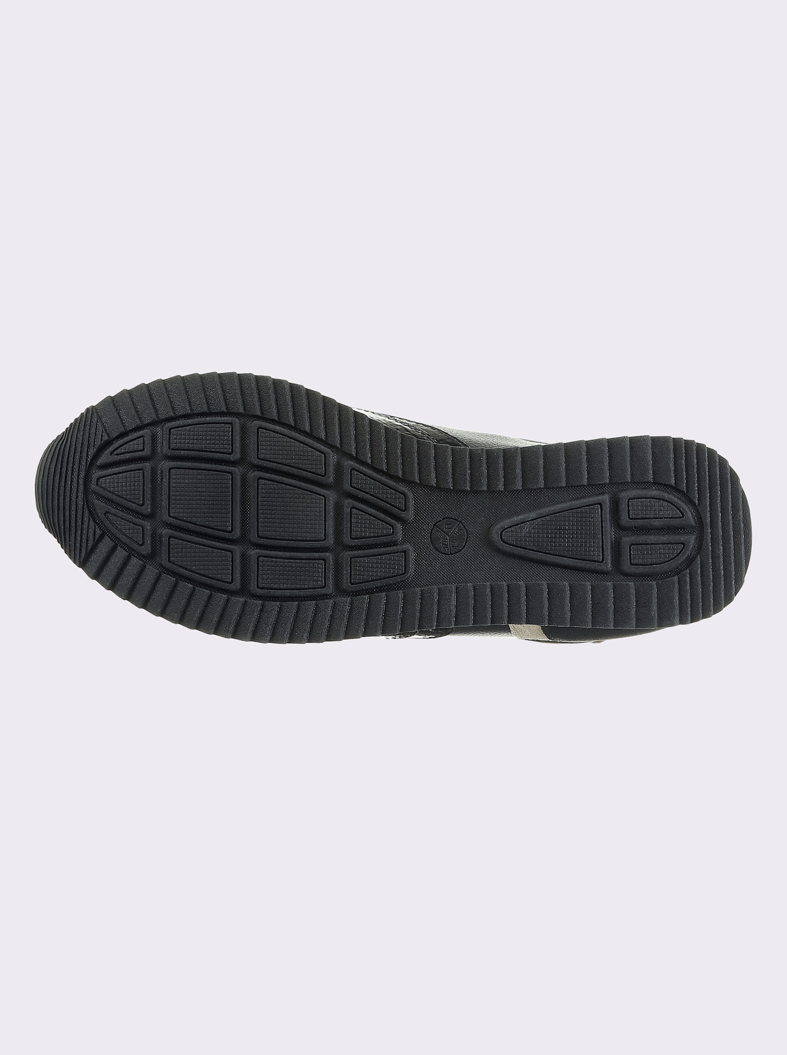 Jana Sneaker mit Zipper - dunkelblau