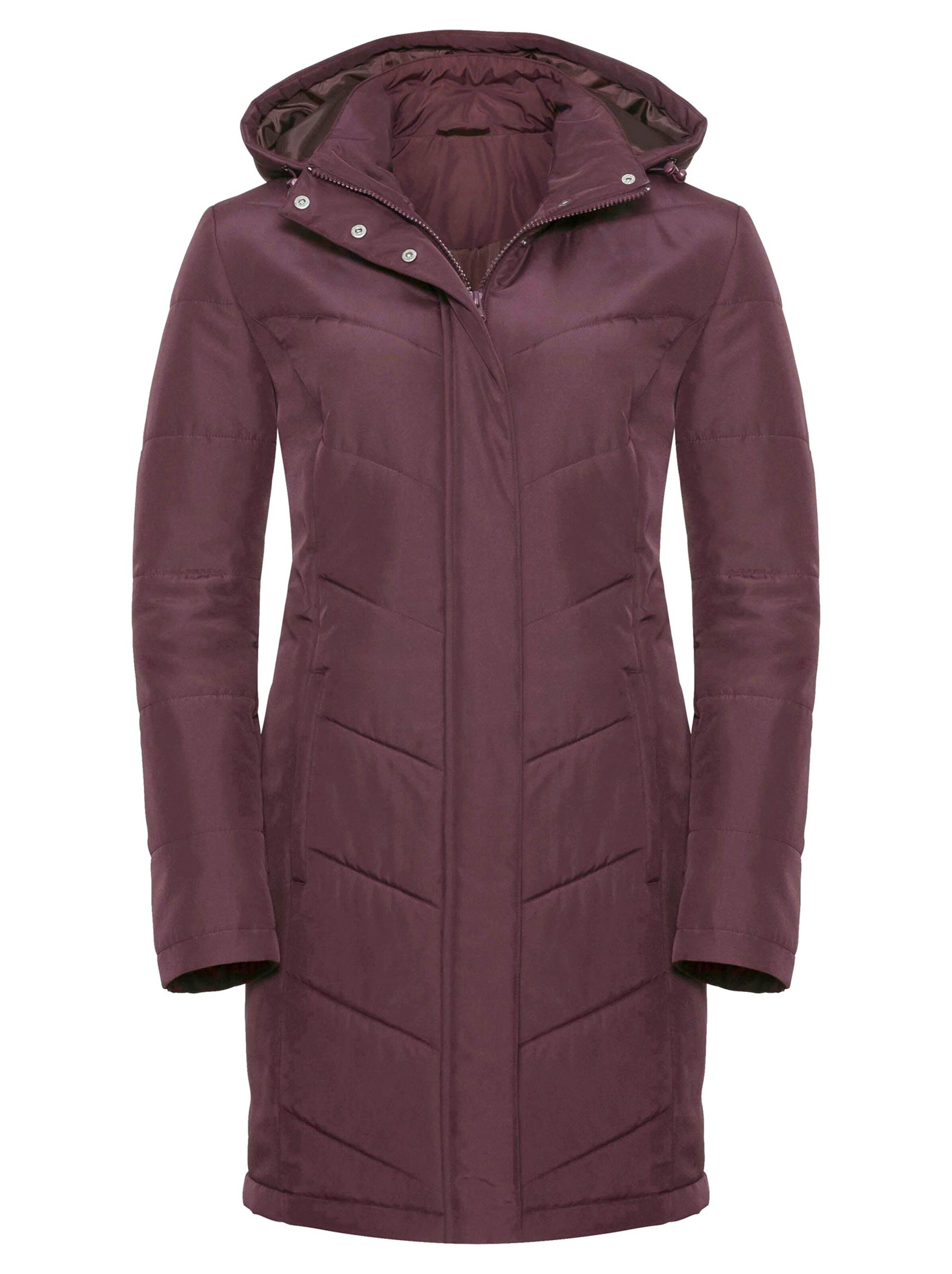 Longjacke - bordeaux