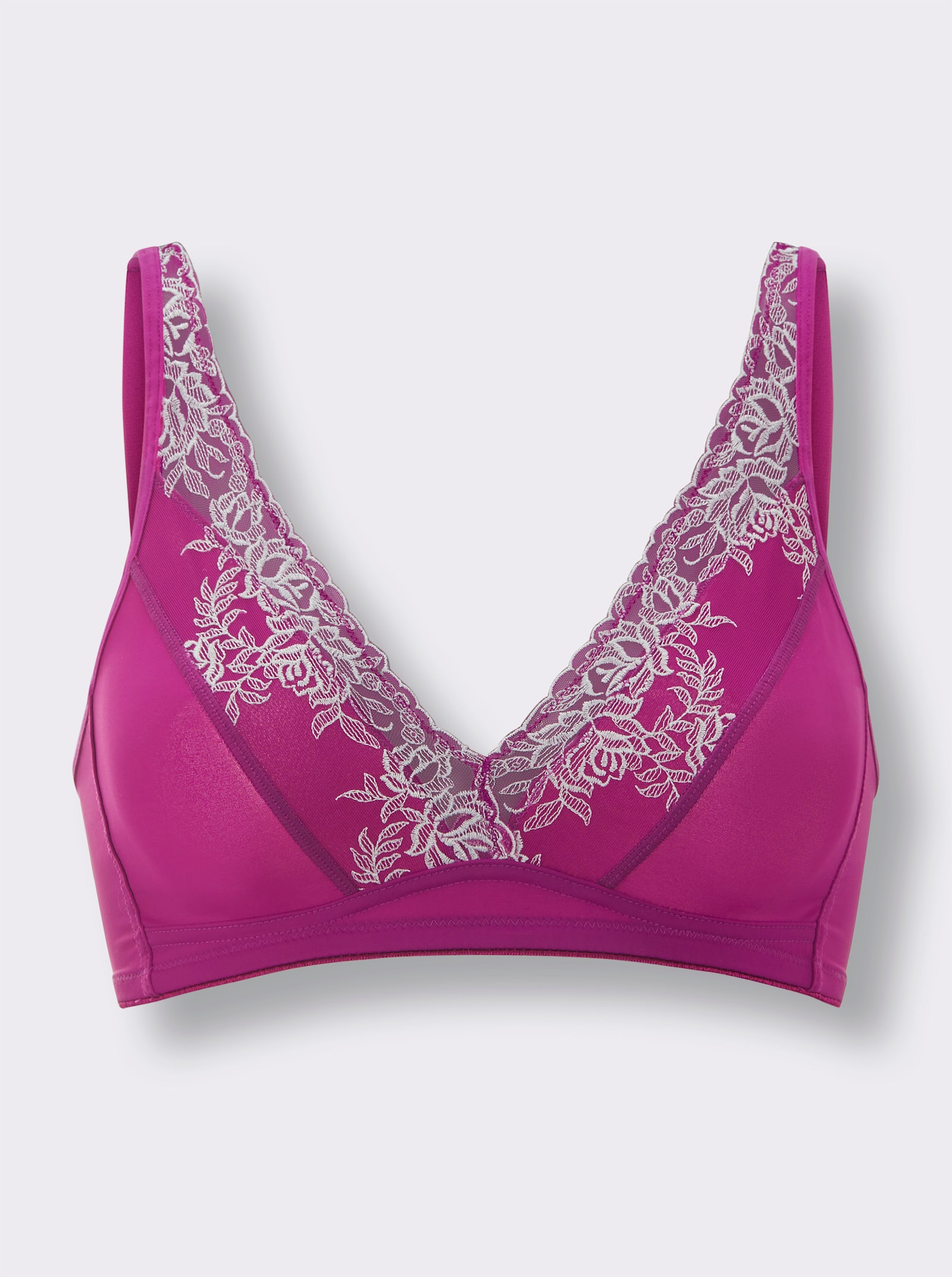 wäschepur Beha zonder beugel - magenta/ecru